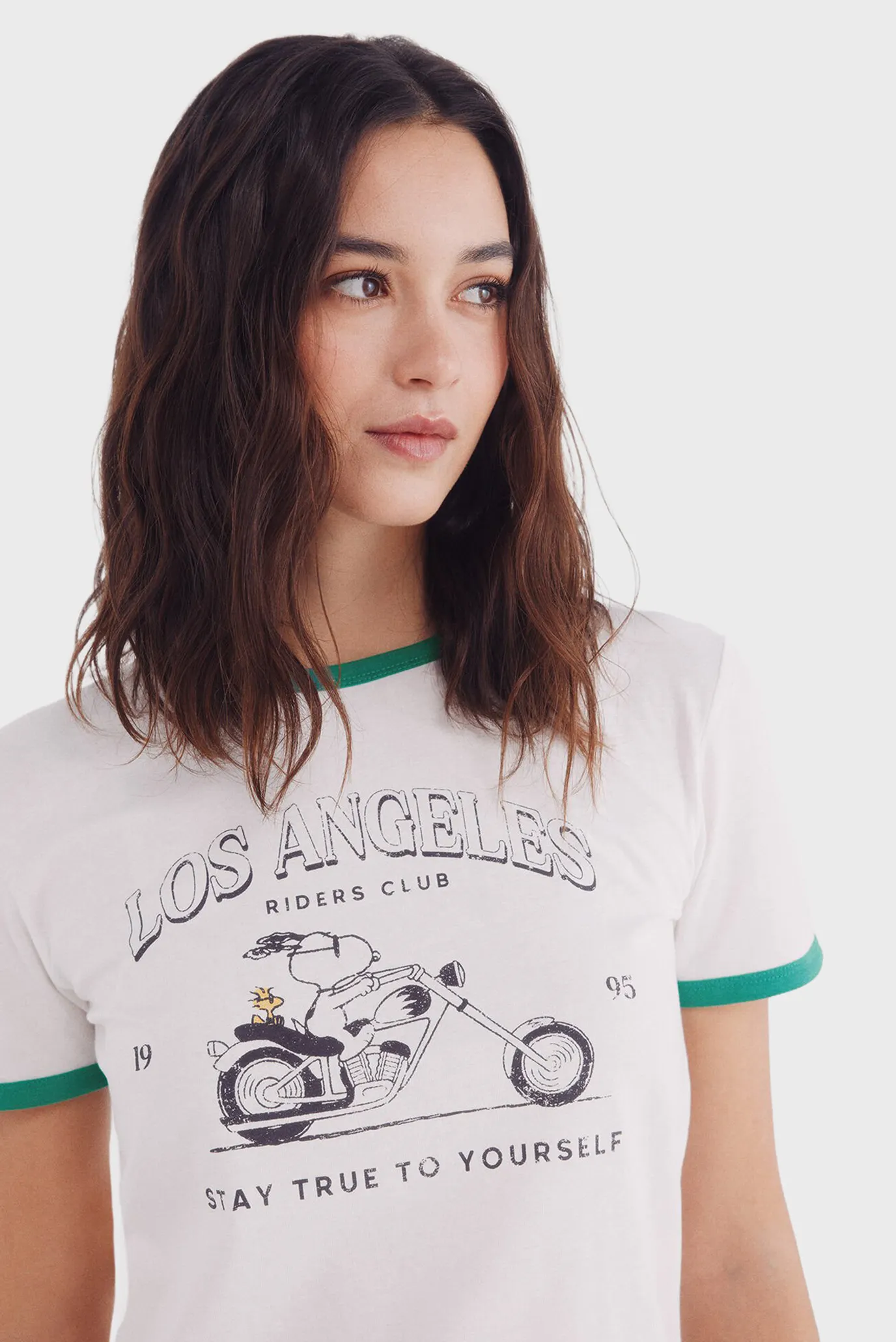Жіноча біла футболка Los Angeles 2