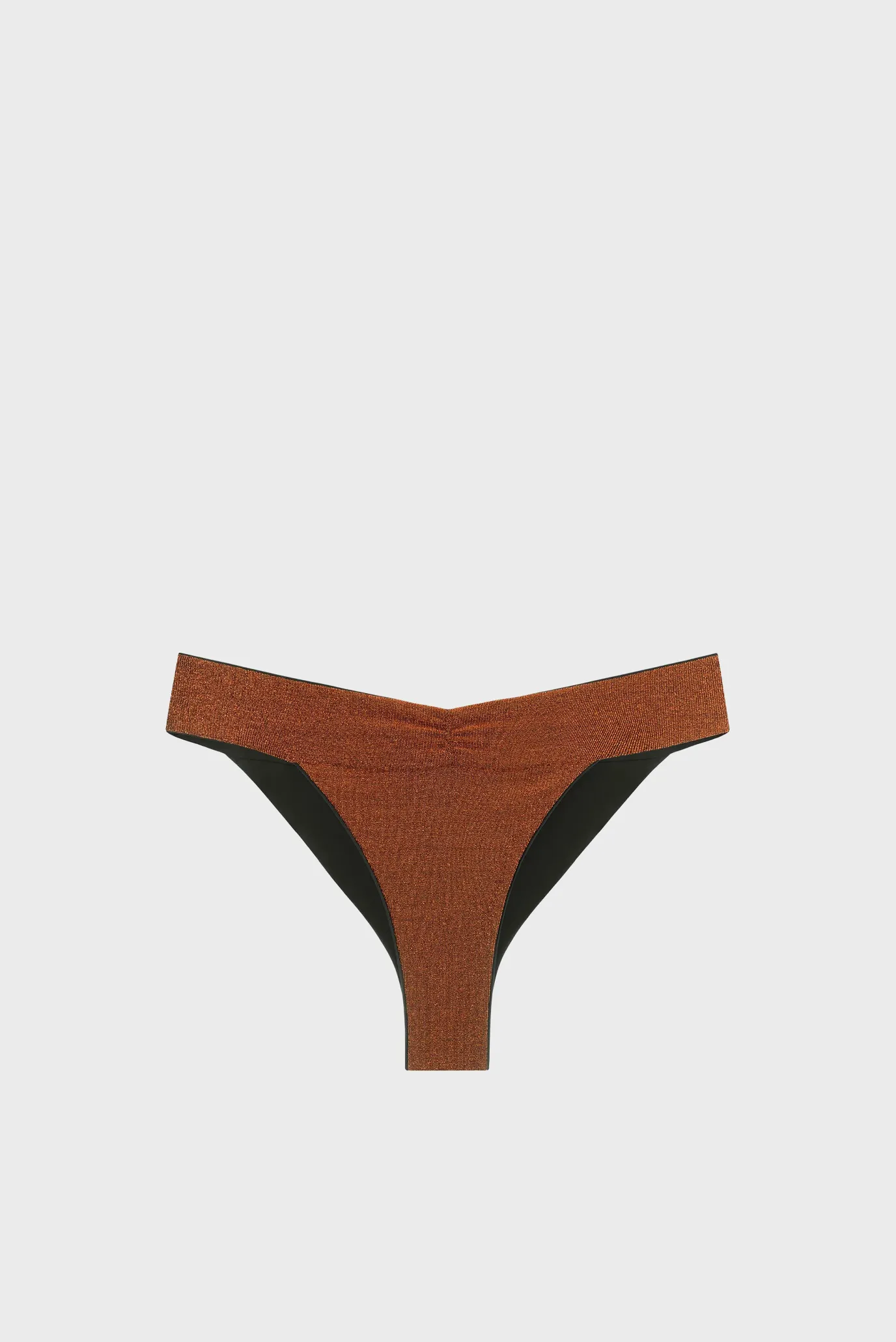 Женские бронзовые трусики от купальника 1