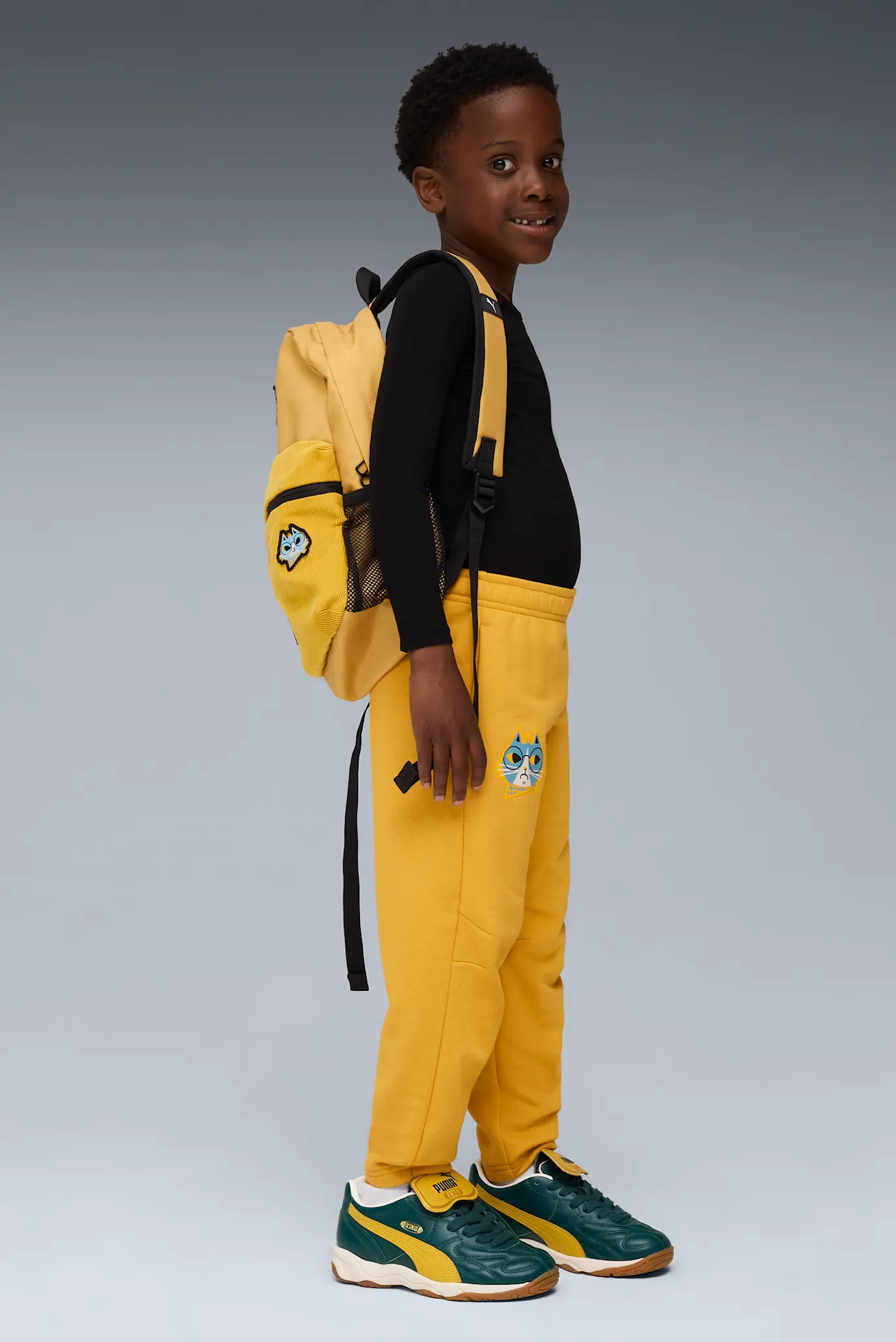 Дитячі гірчичні спортивні штани Moody Cat Sweatpants Kids 2