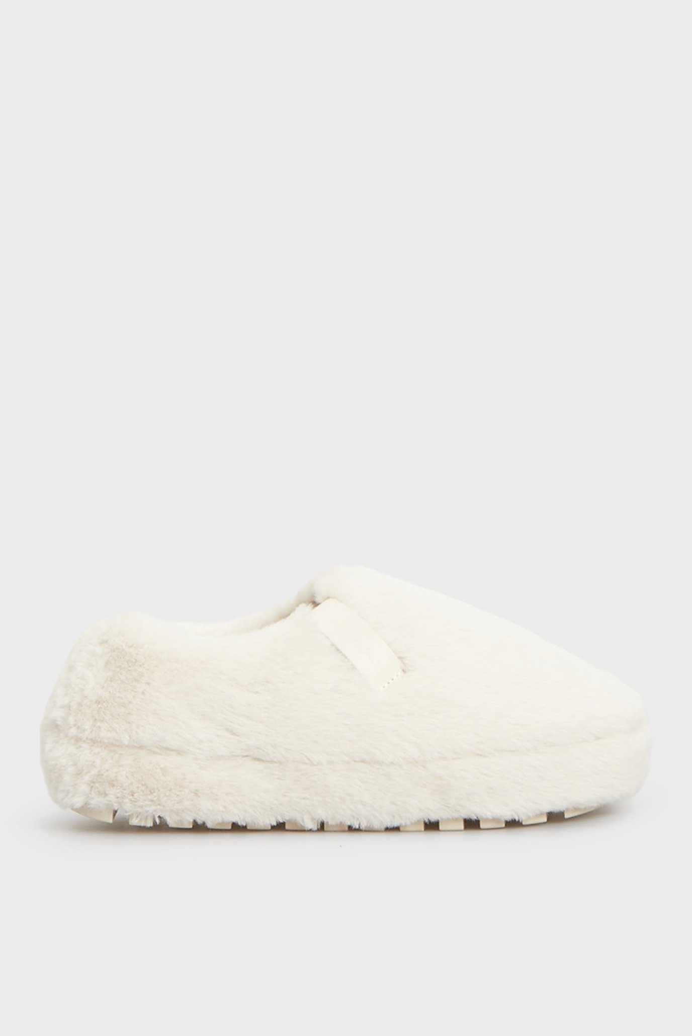 Женские белые тапки HOME ANKE SLIPPER WN FUR 1