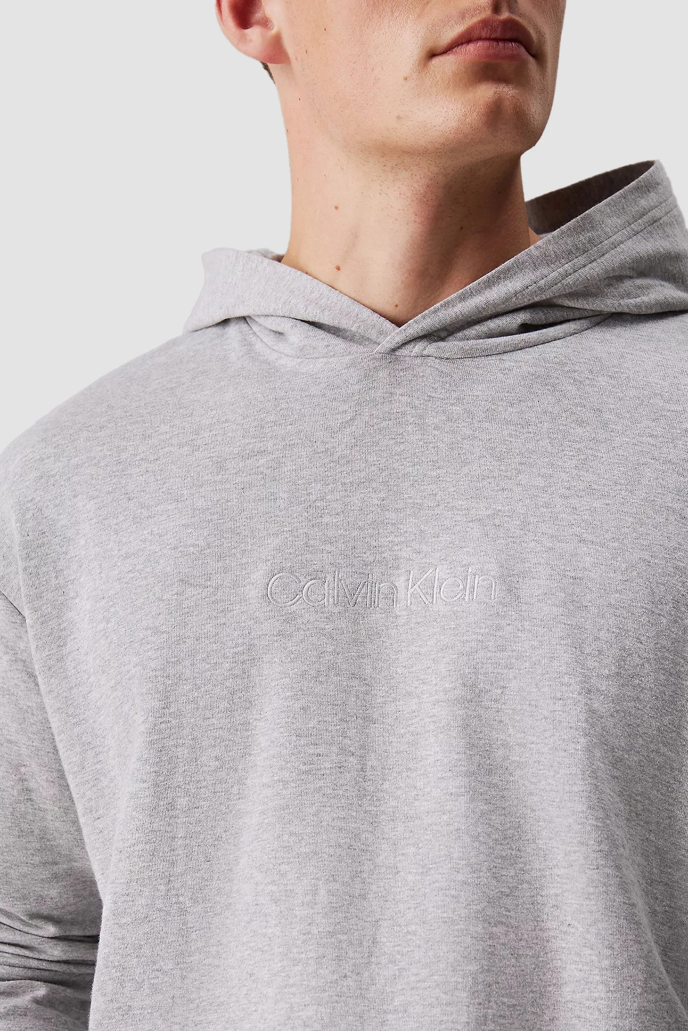 Мужское серое худи 4