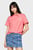 Женская розовая футболка TJW BXY PREP LUXE 1 TEE