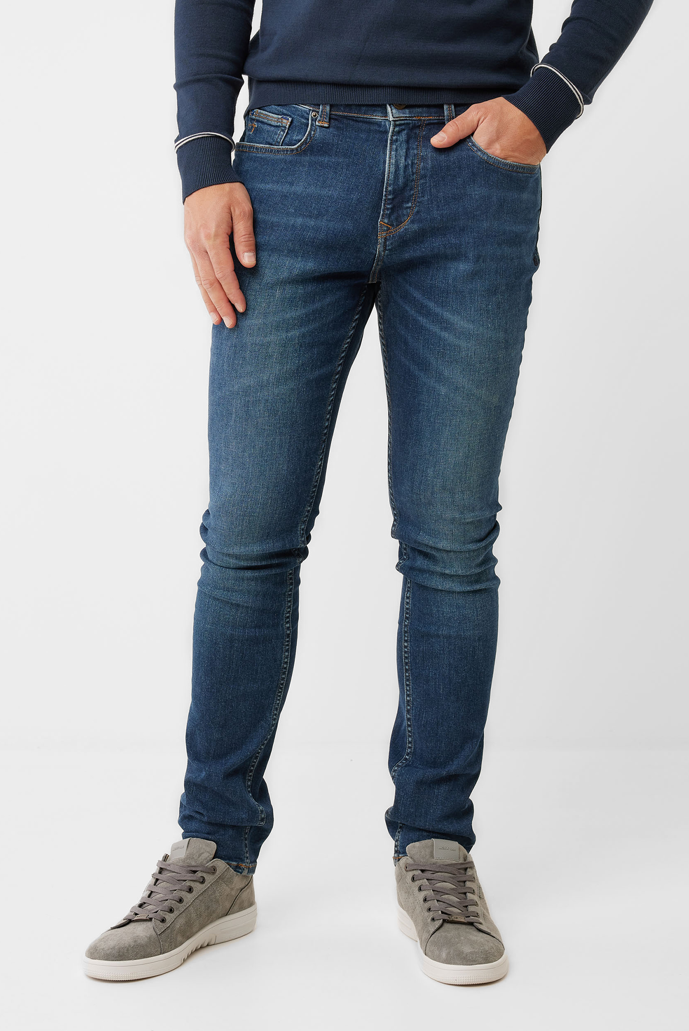 Мужские синие джинсы LOGAN 1
