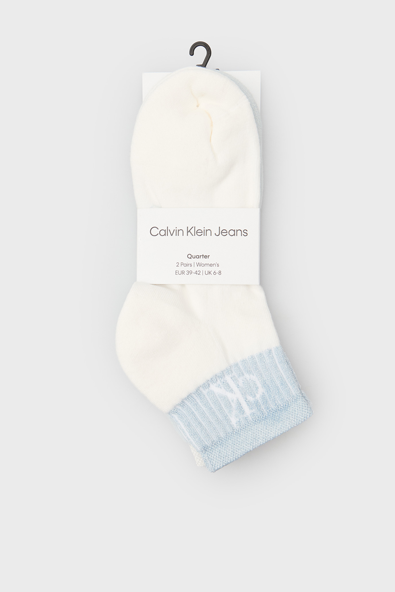 Женские носки (2 пары) QUARTER Разноцветный 35-38 Calvin Klein Jeans 701230599 Женские носки (2 пары) QUARTER Разноцветный 35-38 Calvin Klein Jeans 701230599