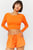 Жіночі помаранчеві шорти