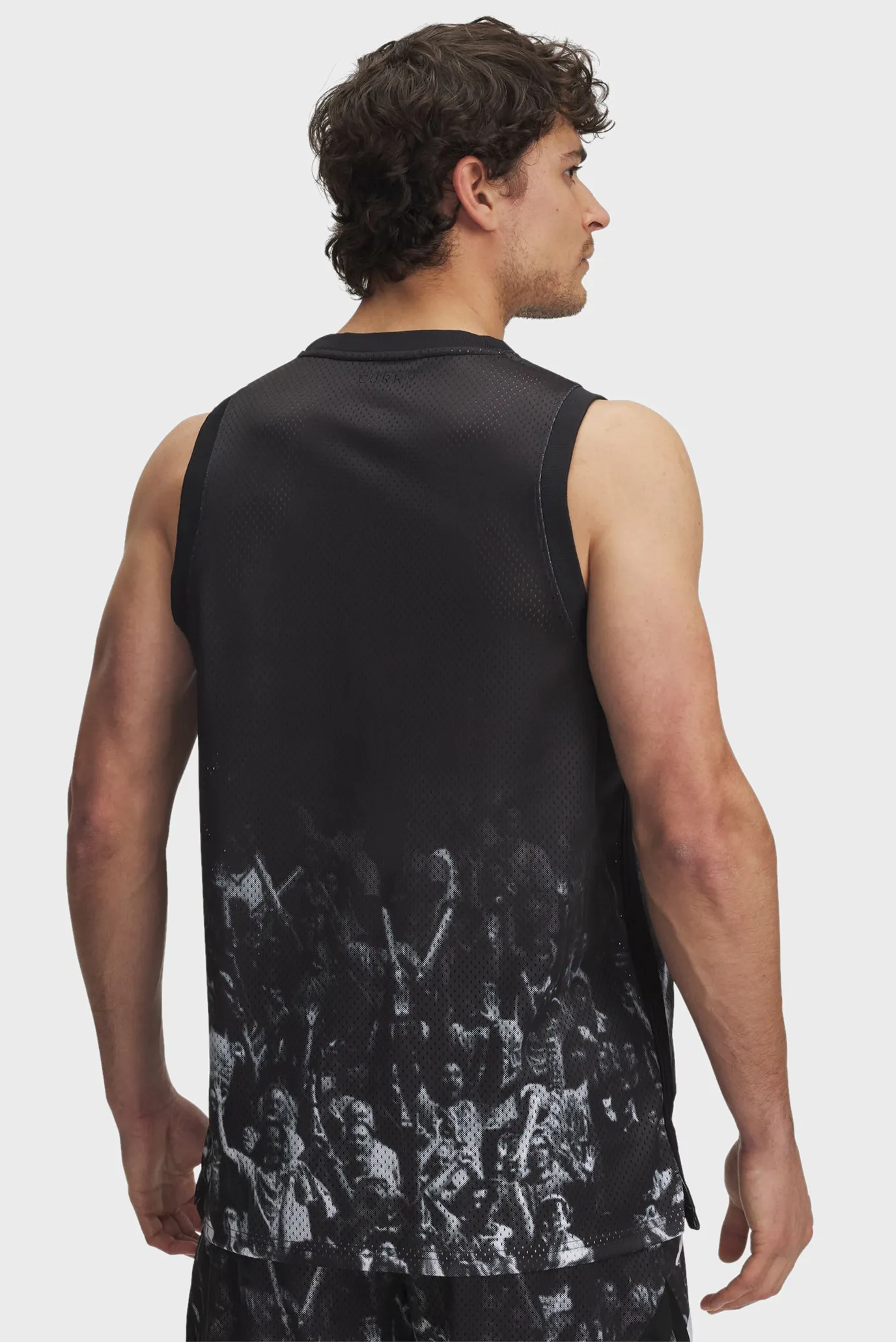 Мужская черная майка Curry Signature Sub Tank 3