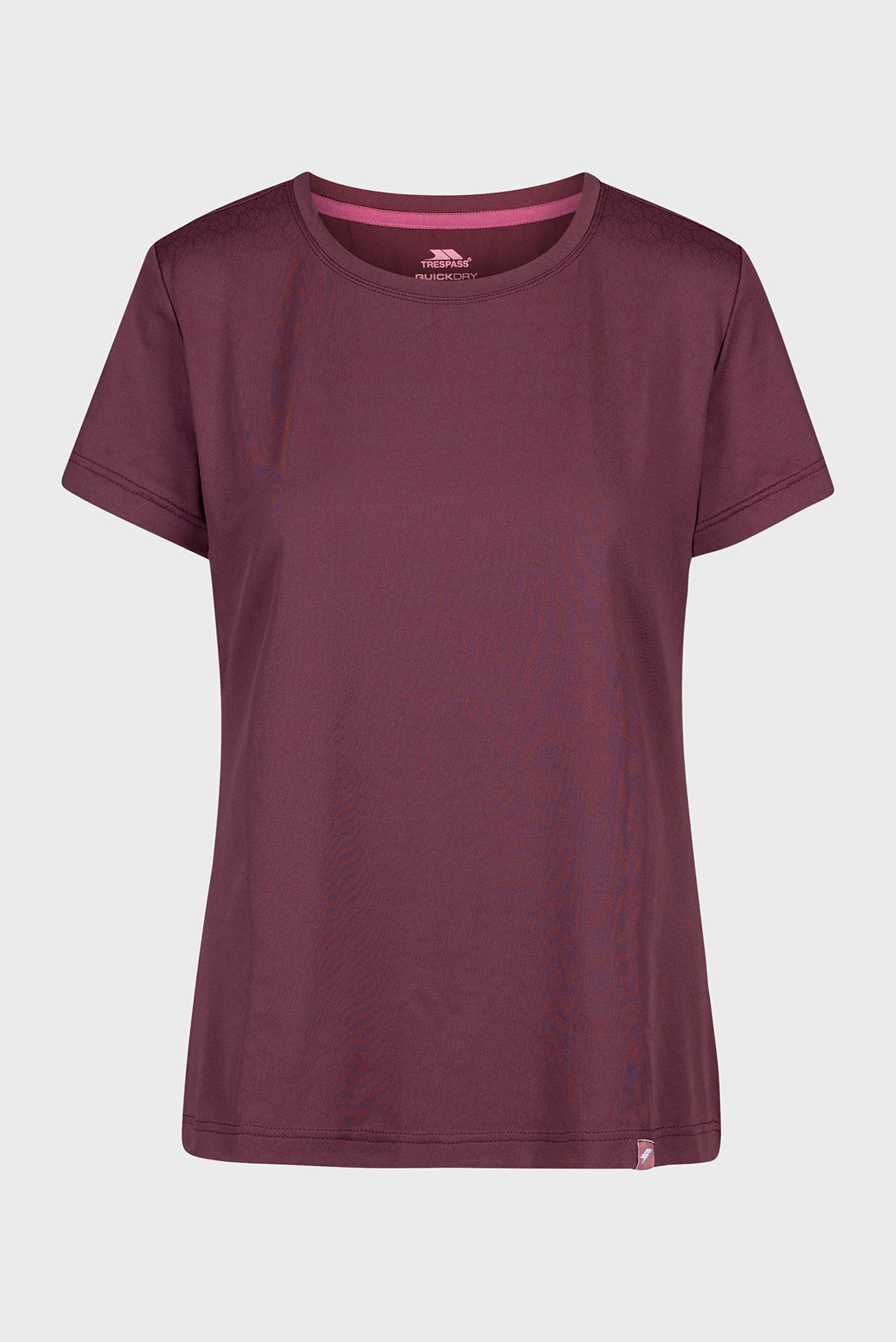 Женская бордовая футболка MERCY 1