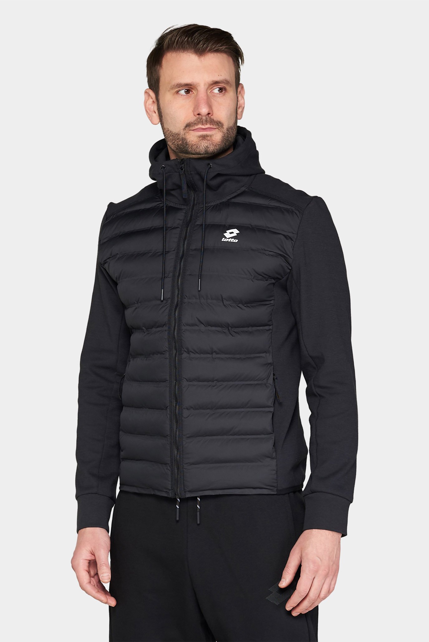 Мужская черная куртка JACKET PAD CERVINIA 1