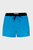 Мужские голубые плавательные шорты PUMA Swim Men Logo Short Length Swim Shorts