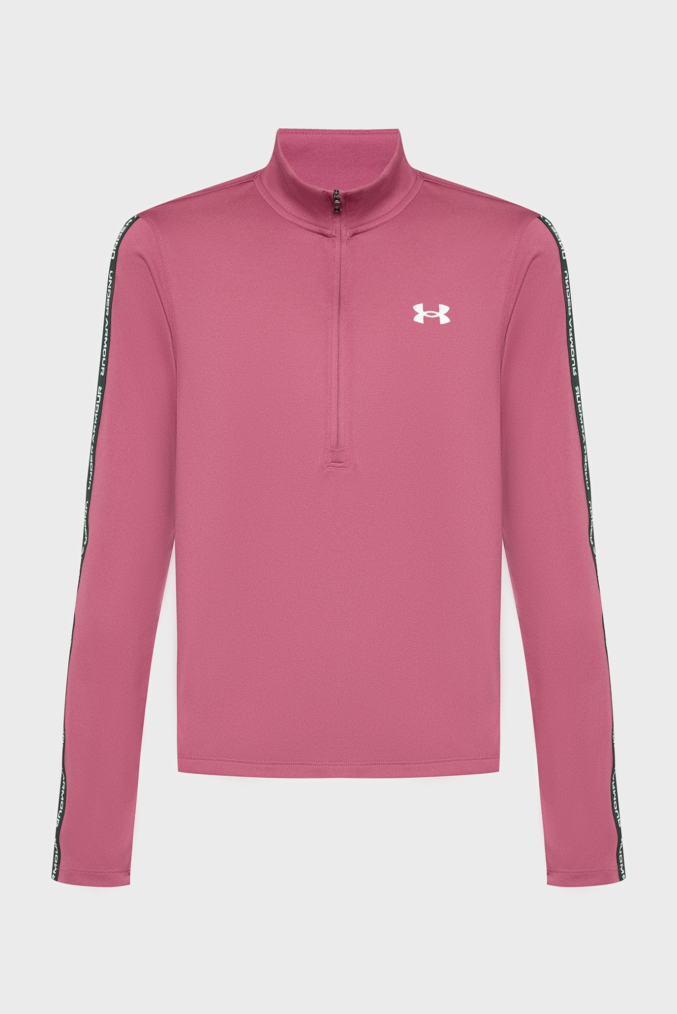 Женская розовая спортивная кофта UA Tech WM Tape Half Zip Розовый L Under Armour 6005100-659 Женская розовая спортивная кофта UA Tech WM Tape Half Zip Розовый L Under Armour 6005100-659