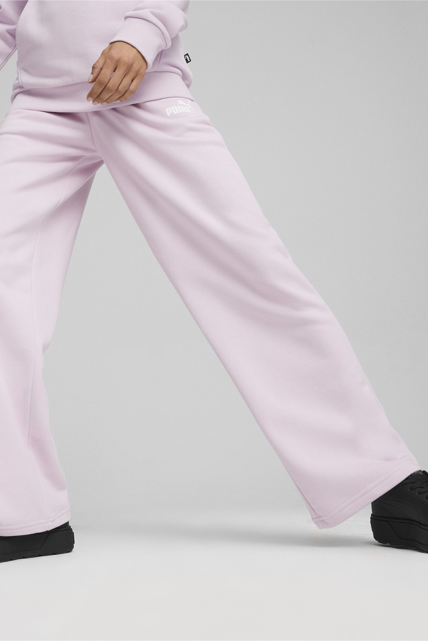 Жіночі бузкові спортивні штани ESS+ Straight Leg Women's Pants 1