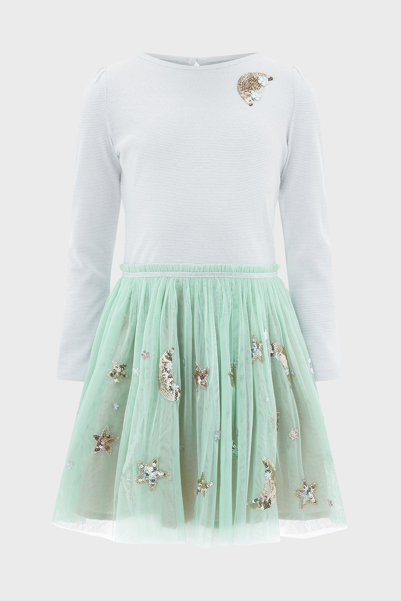 Детское белое платье Monsoon Children 314240 — MD-Fashion