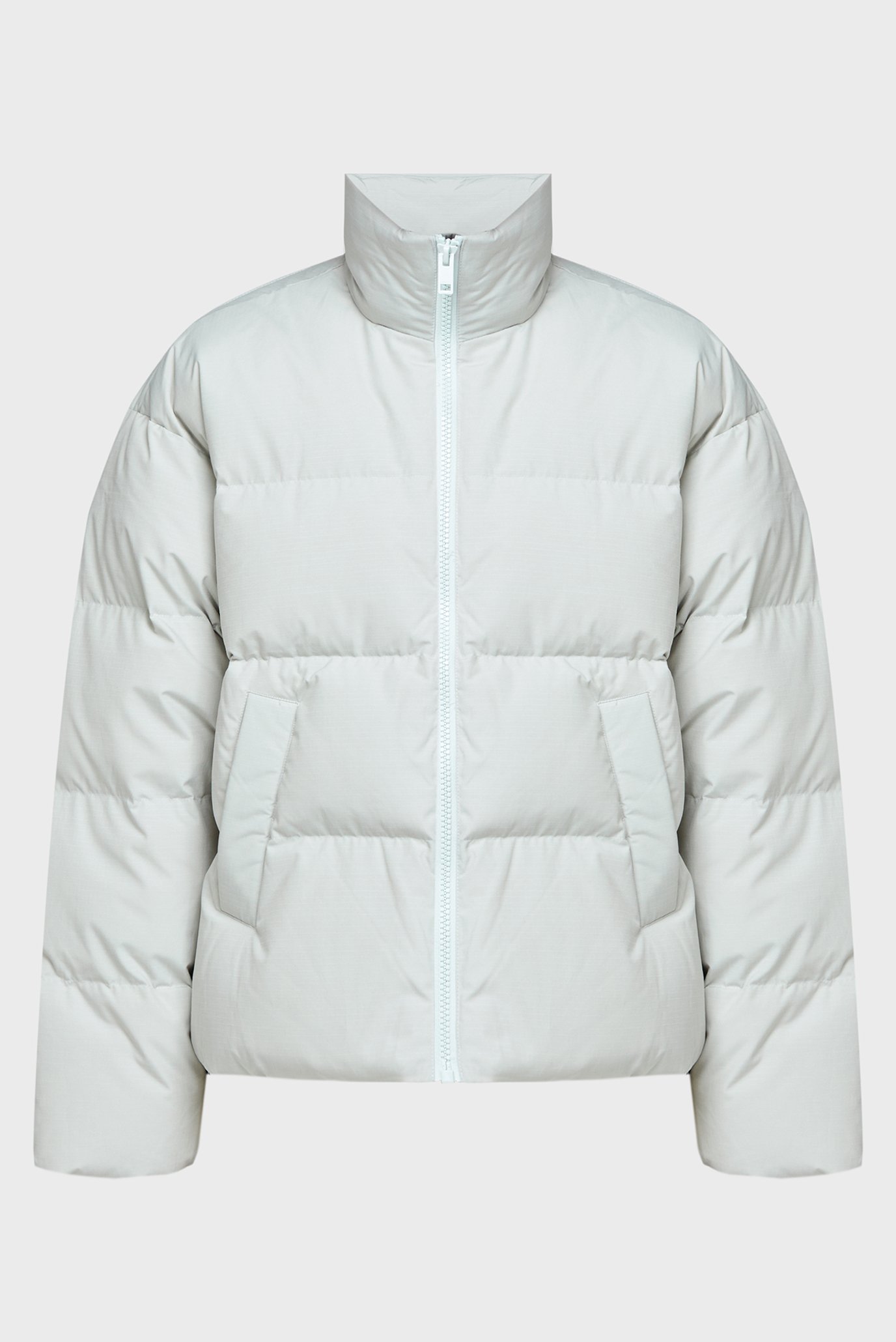 Чоловічий білий пуховик W-OVALL JACKET 1