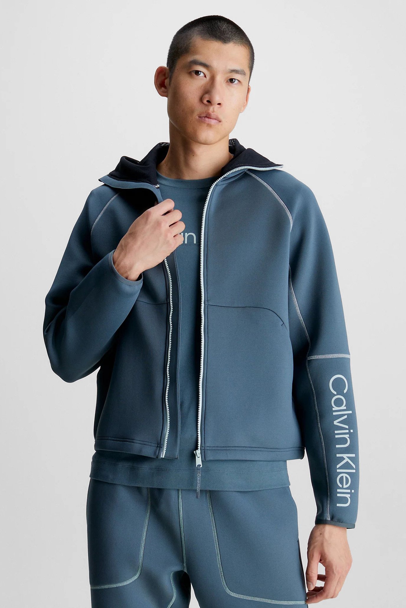 Чоловіче синє худі PW SWEAT HOODIE 1