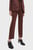 Жіночі коричневі брюки TAILORED SLIM
