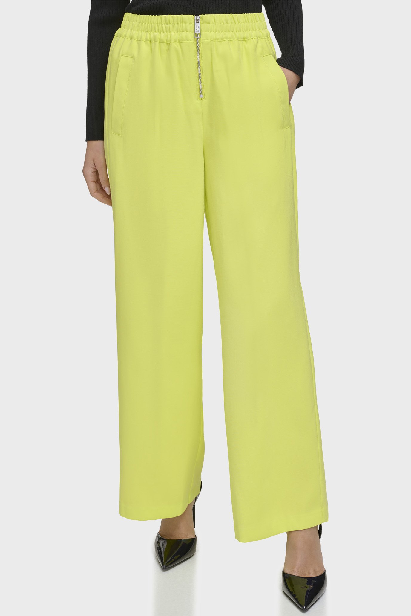Женские желтые брюки Желтый S DKNY P3KK8U87 Женские желтые брюки Желтый S DKNY P3KK8U87