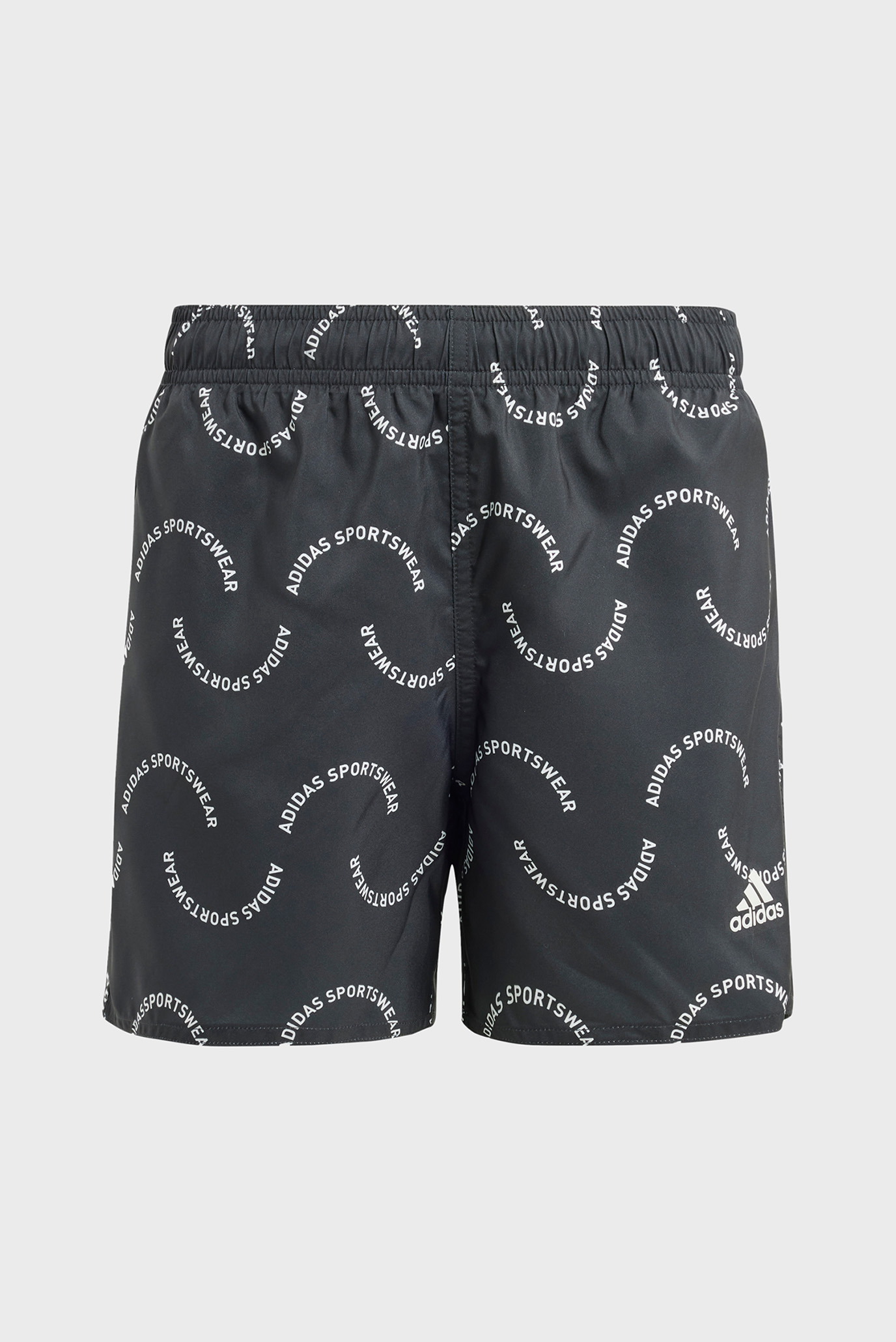 Дитячі темно-сірі шорти для плавання Sportswear Wave Print CLX Kids 1