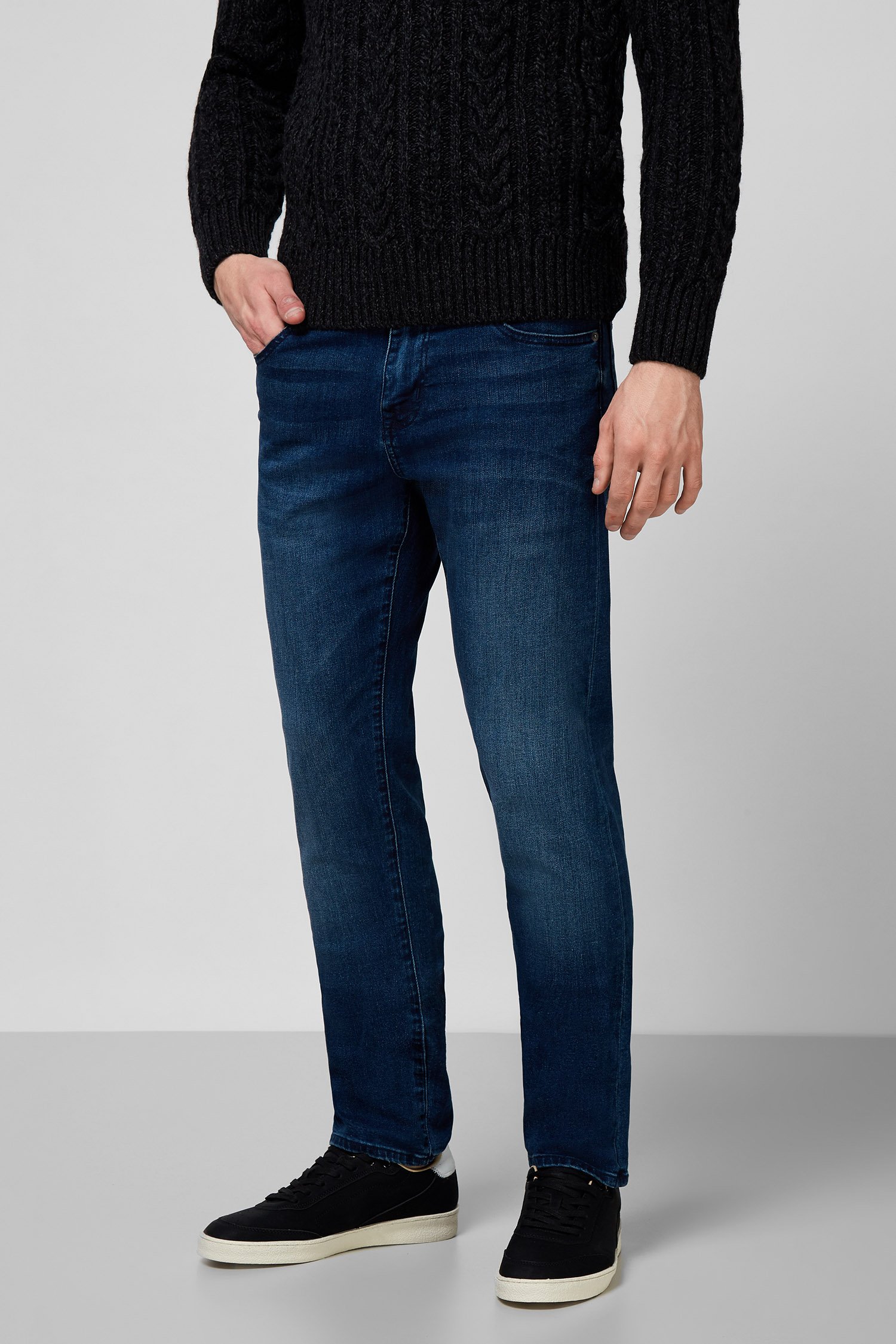 Мужские синие джинсы SuperDry M7010115A;3ZK — MD-Fashion