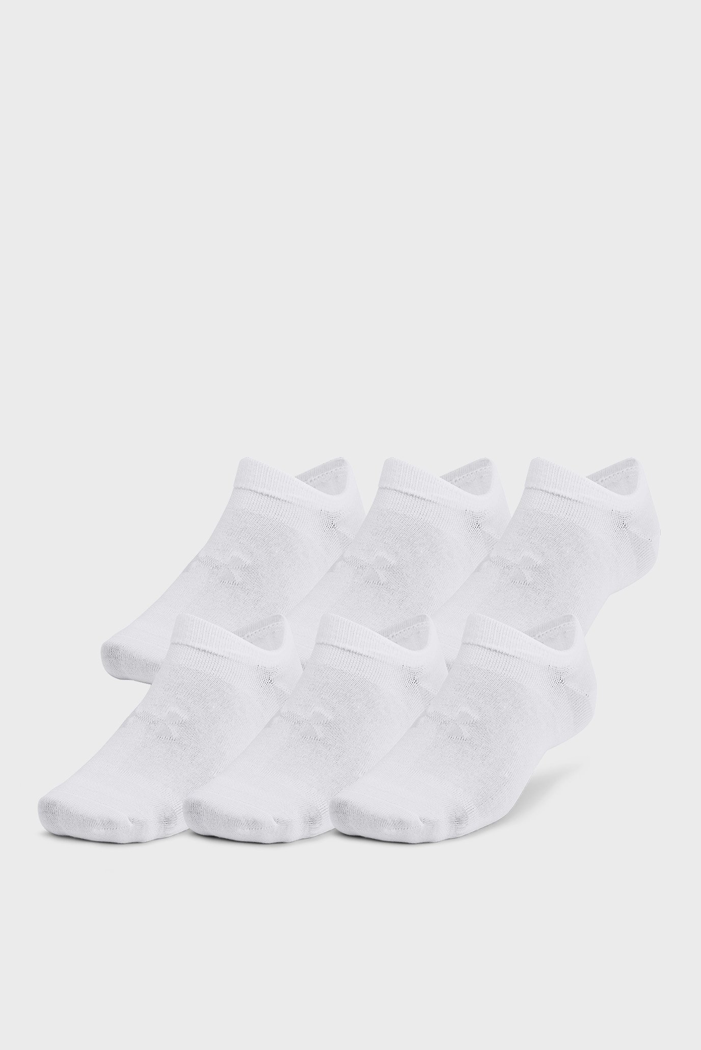 Білі шкарпетки (6 пар) UA Essential No Show 1