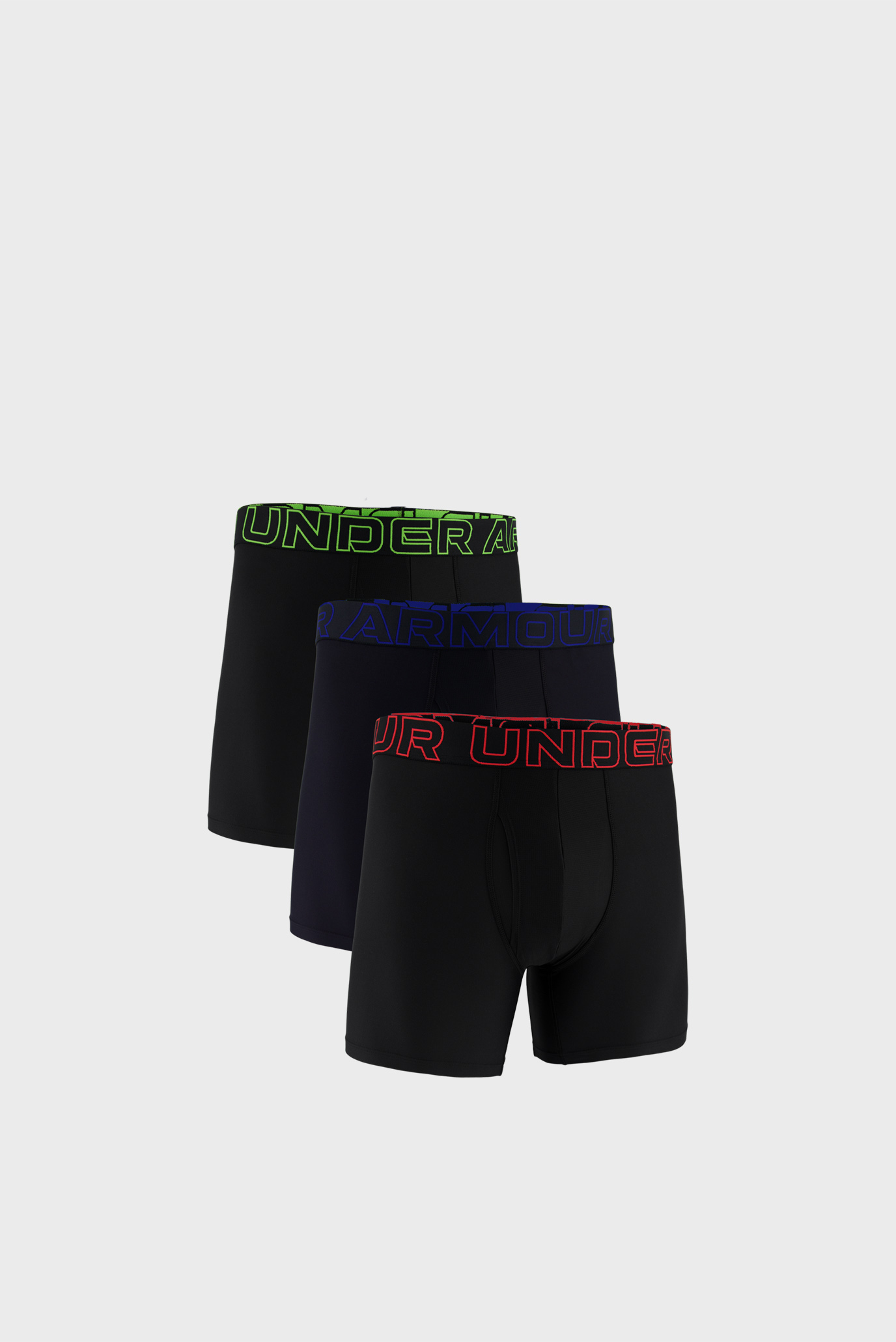 Мужские черные боксеры (3 шт) UA PERFORMANCE TECH - SOLID 6 IN 3PK Черный L Under Armour 1383878-005 Мужские черные боксеры (3 шт) UA PERFORMANCE TECH - SOLID 6 IN 3PK Черный L Under Armour 1383878-005
