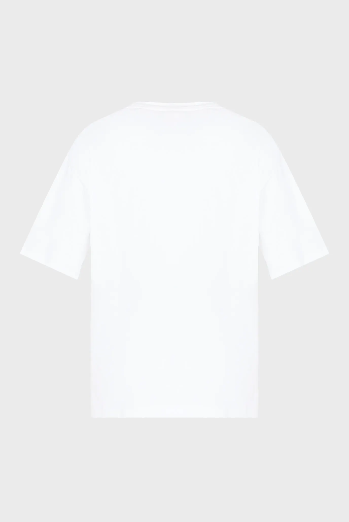 Мужская белая футболка LOGO BADGE 7
