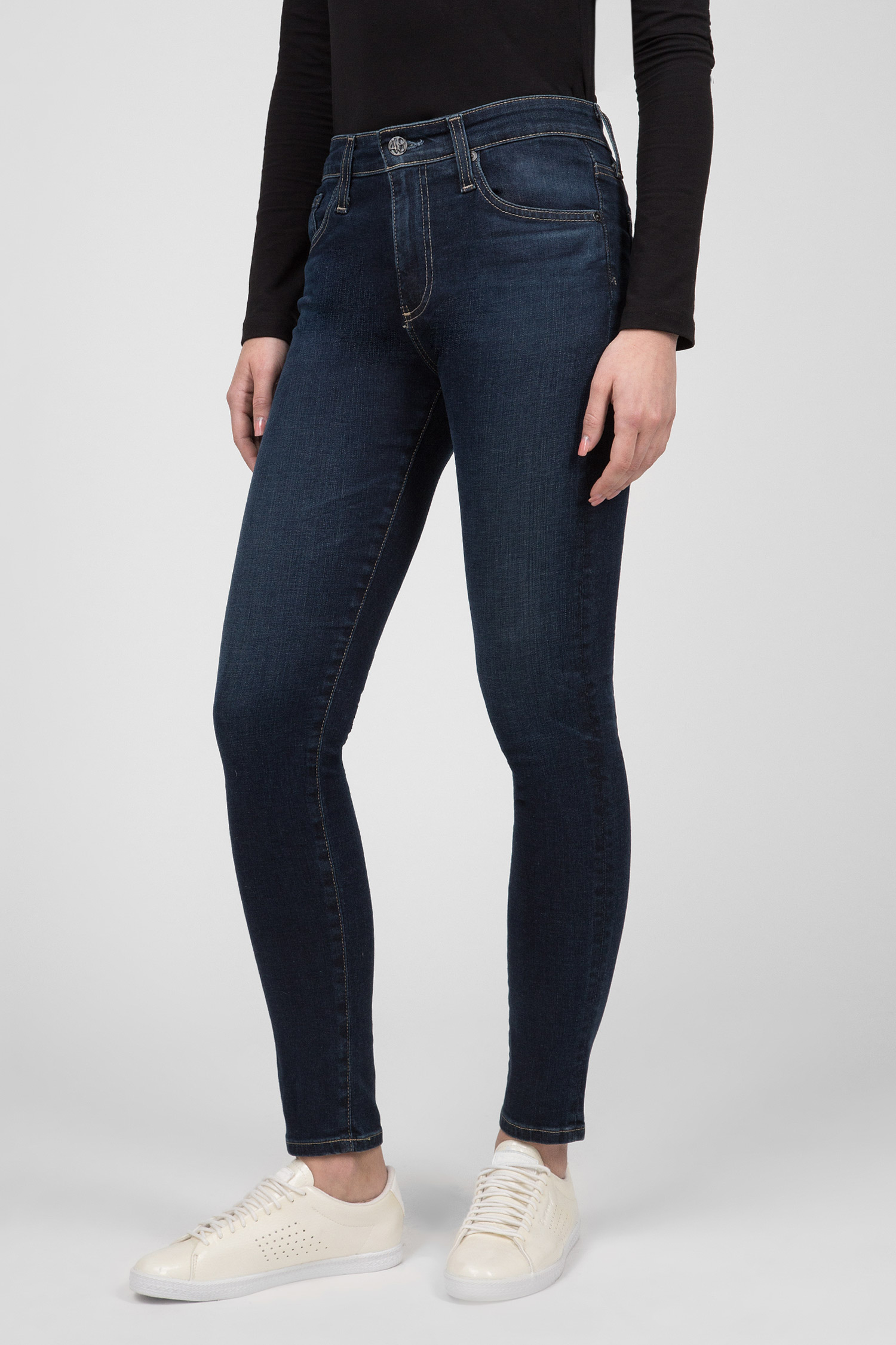 Жіночі темно-сині джинси The Farrah Skinny Ankle 1