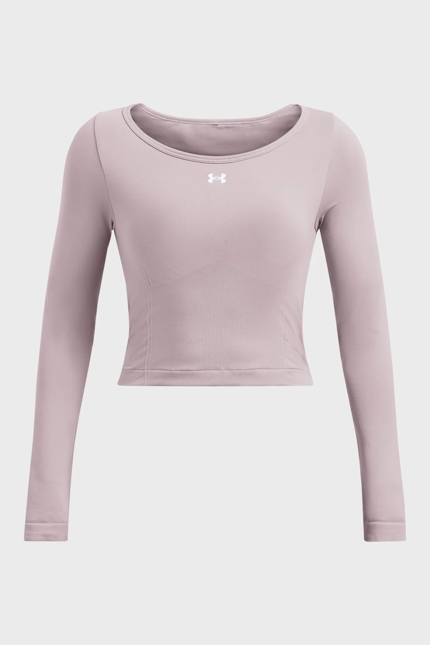Жіночий пудровий лонгслів UA Vanish Seamless LS 5