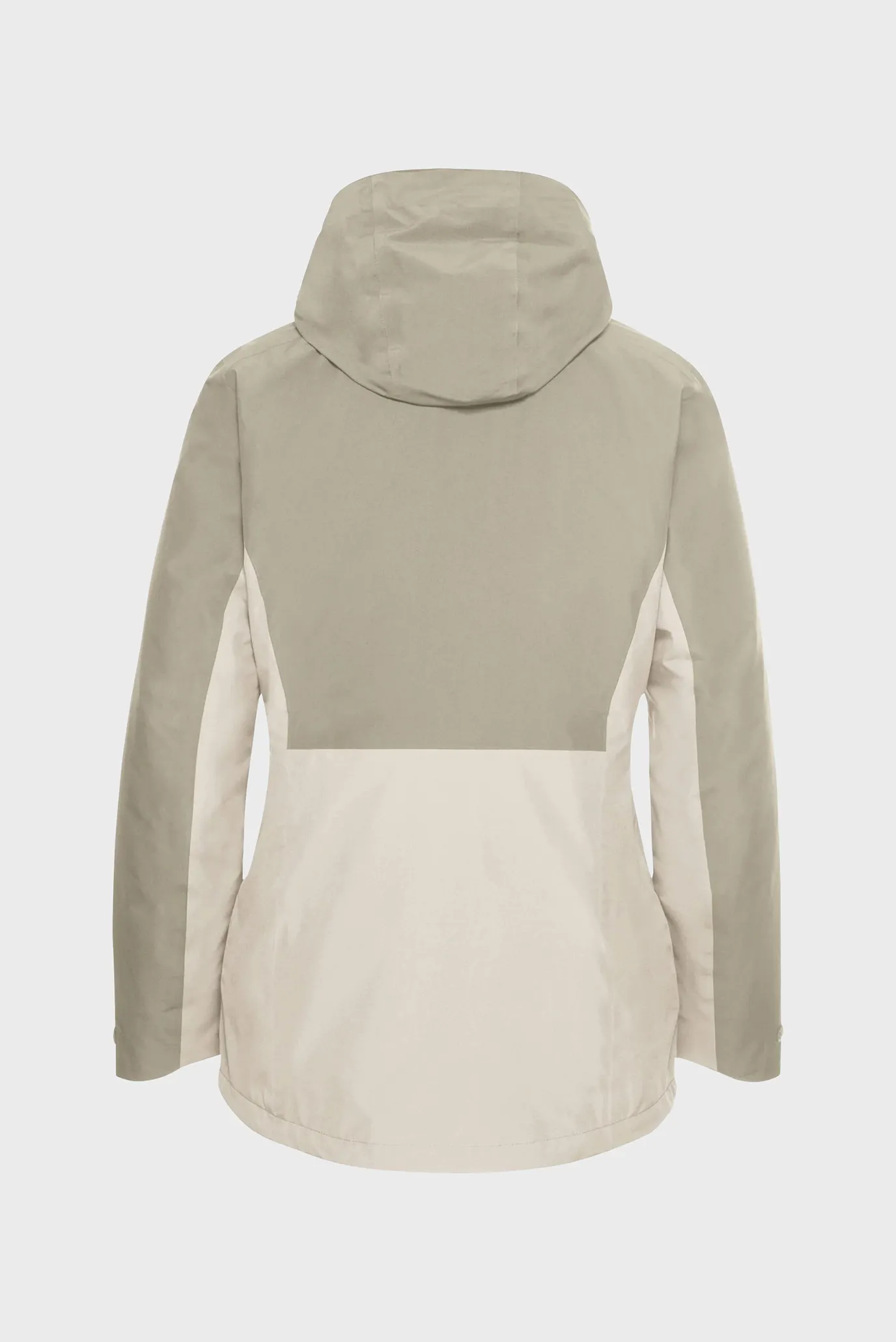 Женская бежевая куртка 3в1 17