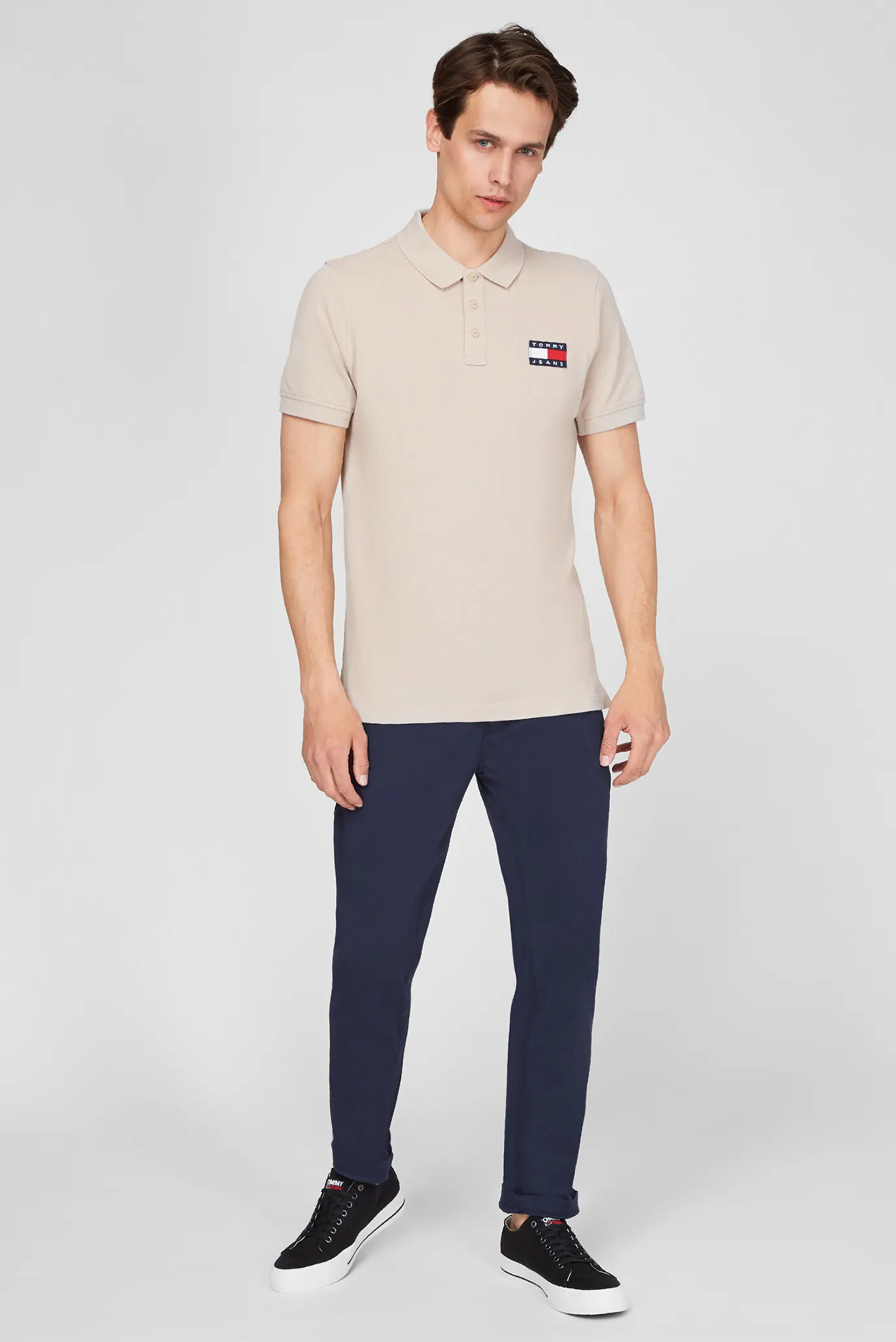 Мужские темно-синие чиносы TJM SCANTON DOBBY TRACK Tommy Jeans DM0DM10125 —  MD-Fashion