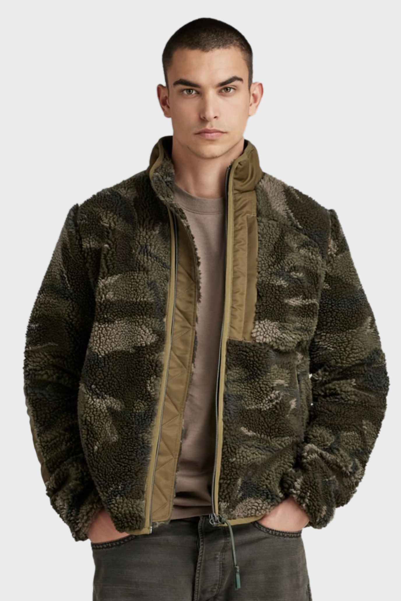 Чоловіча камуфляжна куртка Fleece 1