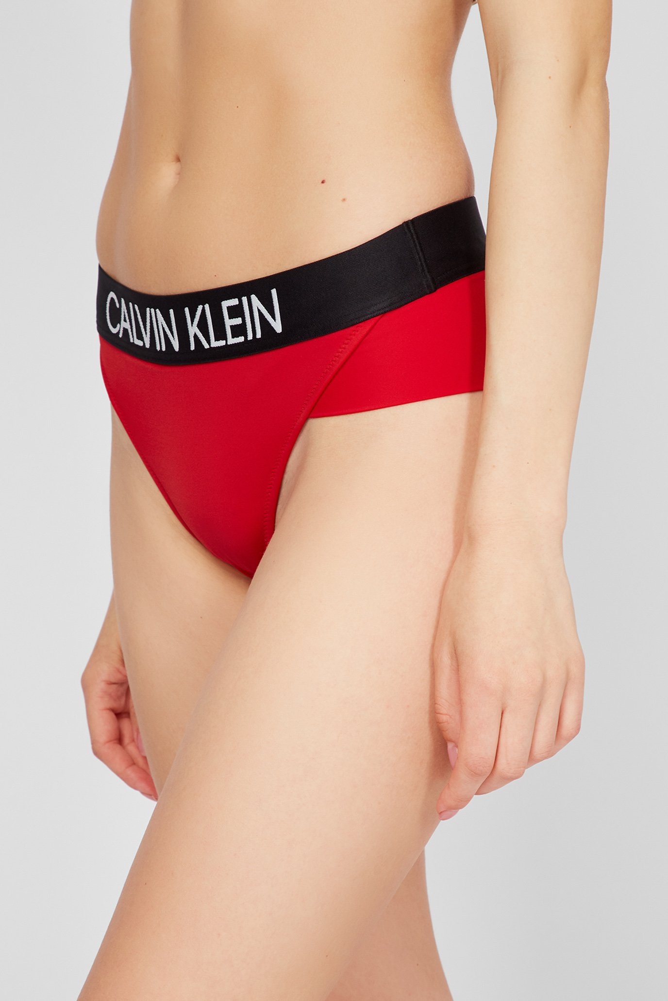 Женские красные трусики от купальника BRAZILIAN HIPSTER Красный XS Calvin Klein KW0KW01243 Женские красные трусики от купальника BRAZILIAN HIPSTER Красный XS Calvin Klein KW0KW01243
