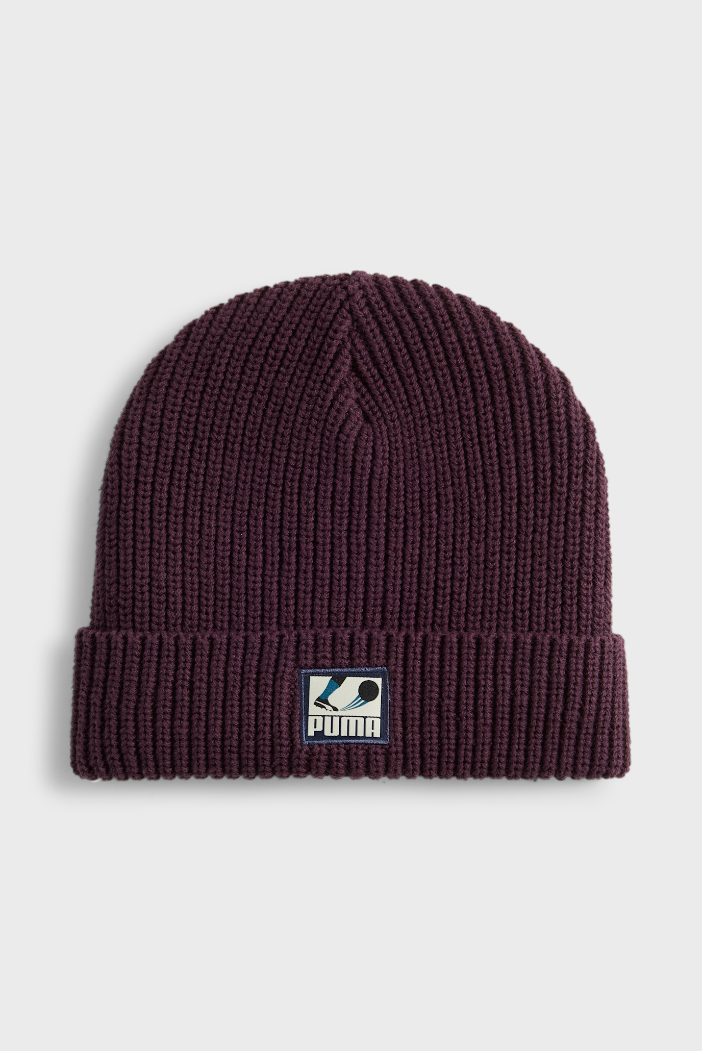 Бордова шапка Classics Graphic Short Beanie 1