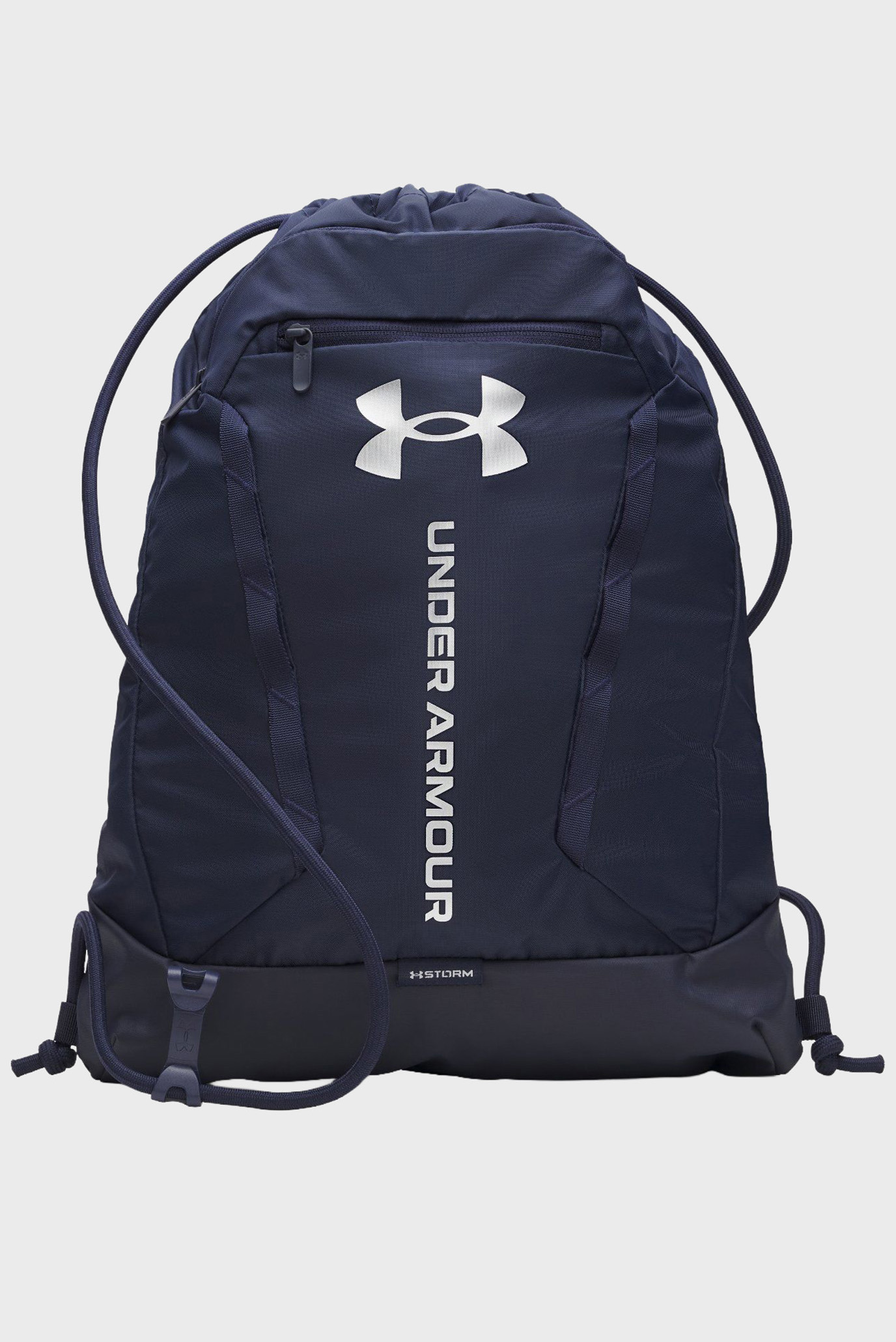 Темно-синий рюкзак UA Hustle Sackpack Синий ONESIZE Under Armour 6000519-410 Темно-синий рюкзак UA Hustle Sackpack Синий ONESIZE Under Armour 6000519-410