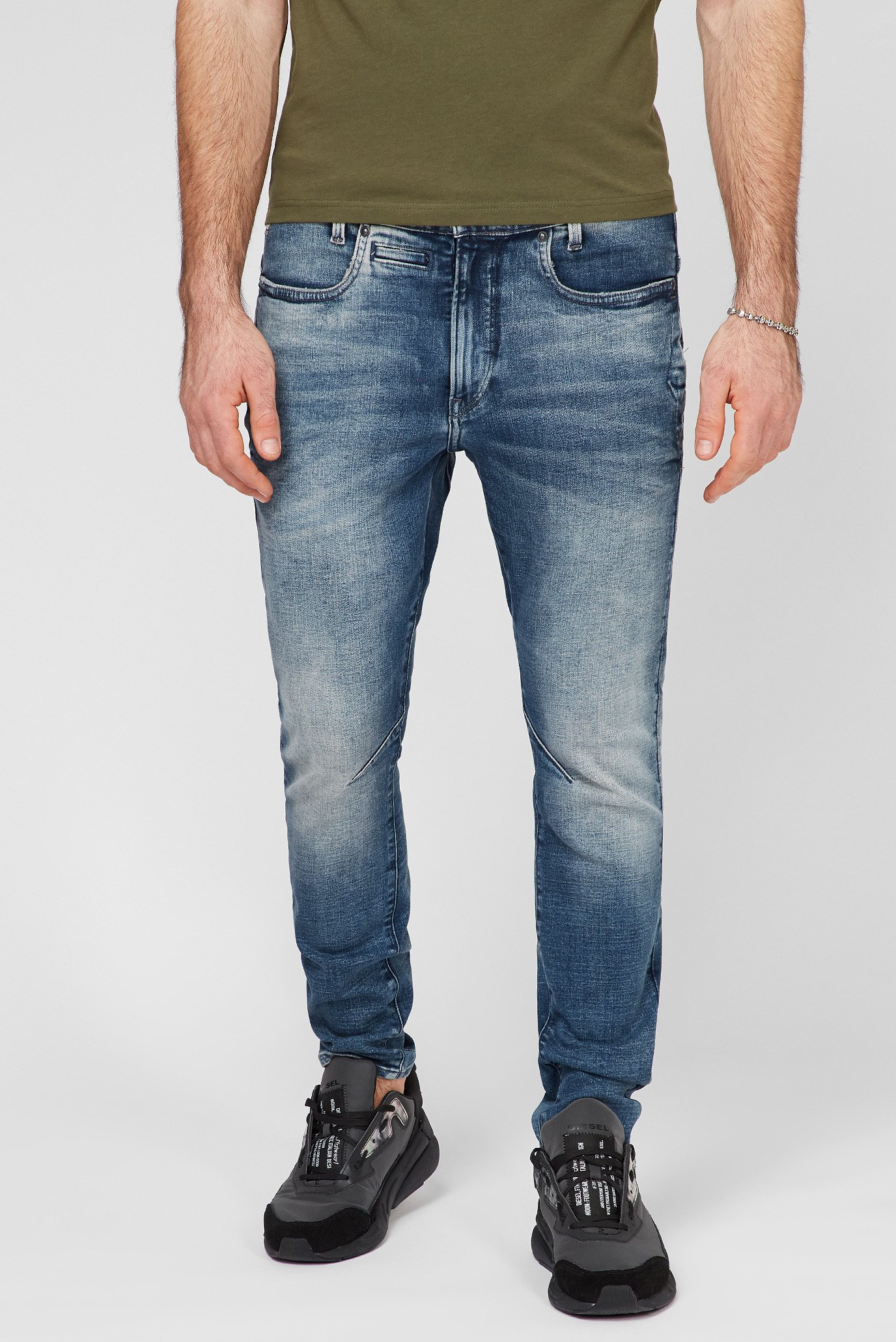 Чоловічі сині джинси D-Staq 3D Slim 1