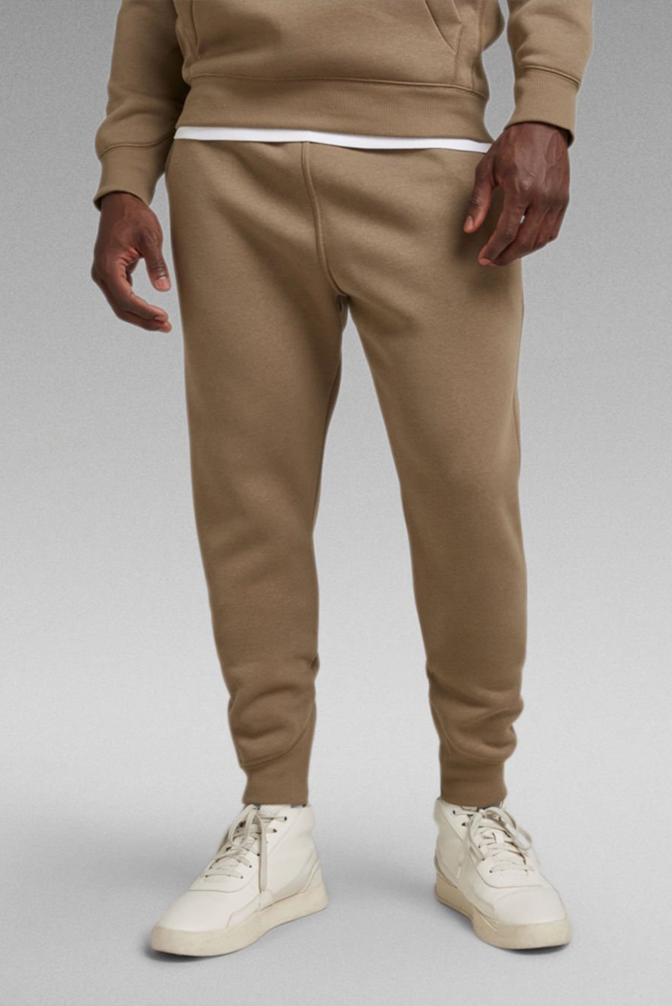 Чоловічі коричневі спортивні штани Premium core type 1