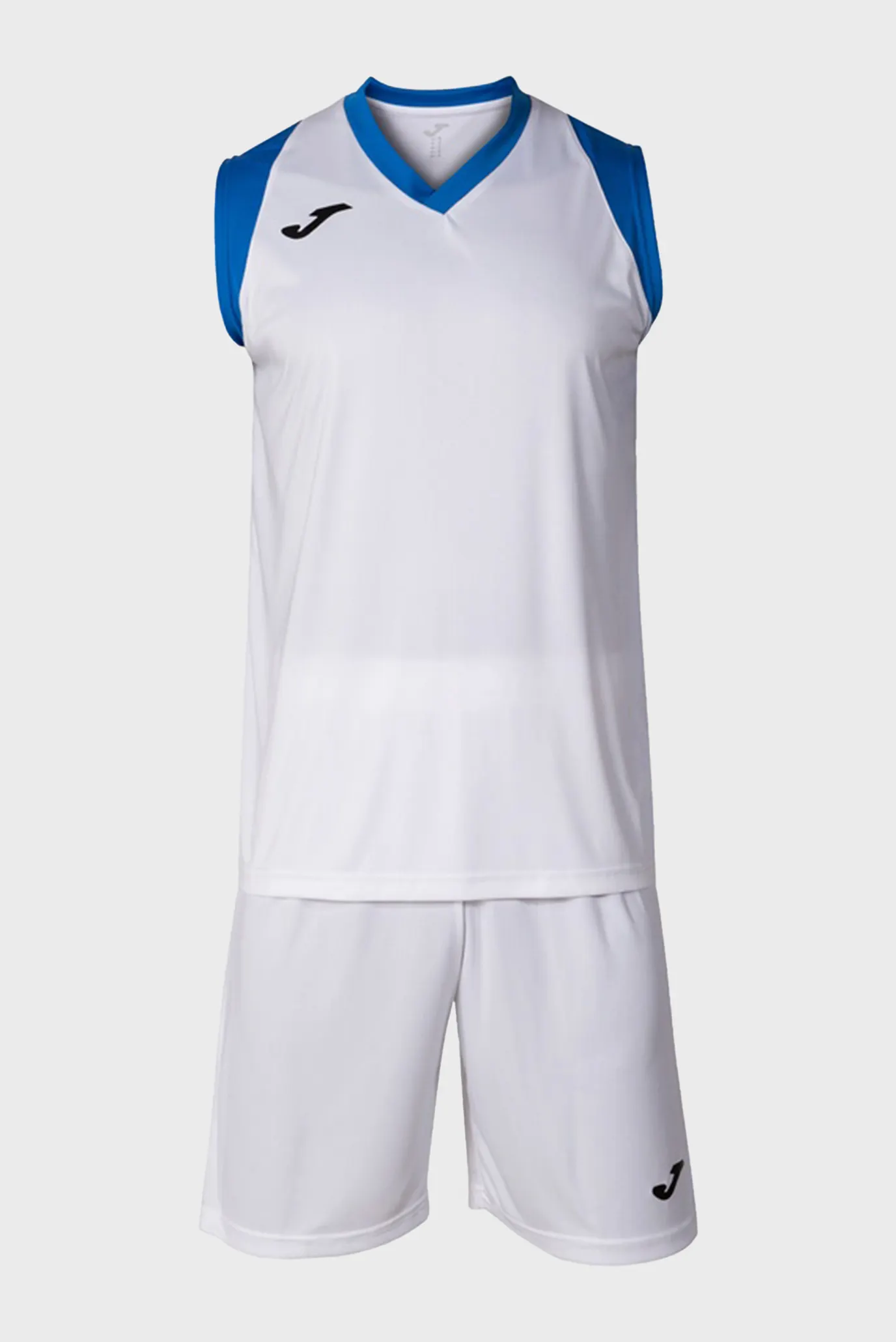 Чоловічий білий комплект одягу (майка, шорти) 3