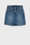 Детская синяя джинсовая юбка