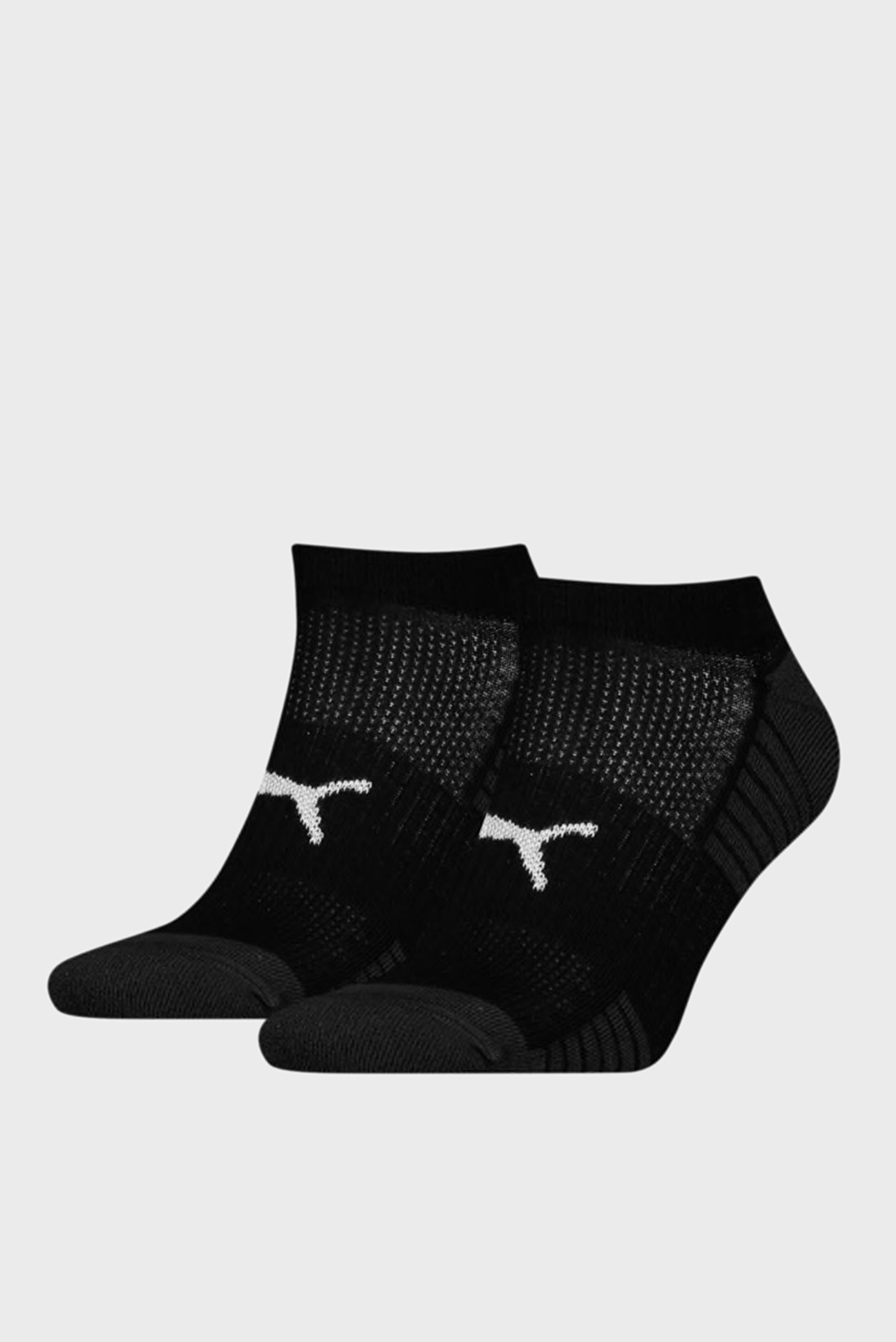 Черные носки (2 пары) PUMA Sport Cushioned Sneaker Socks 1