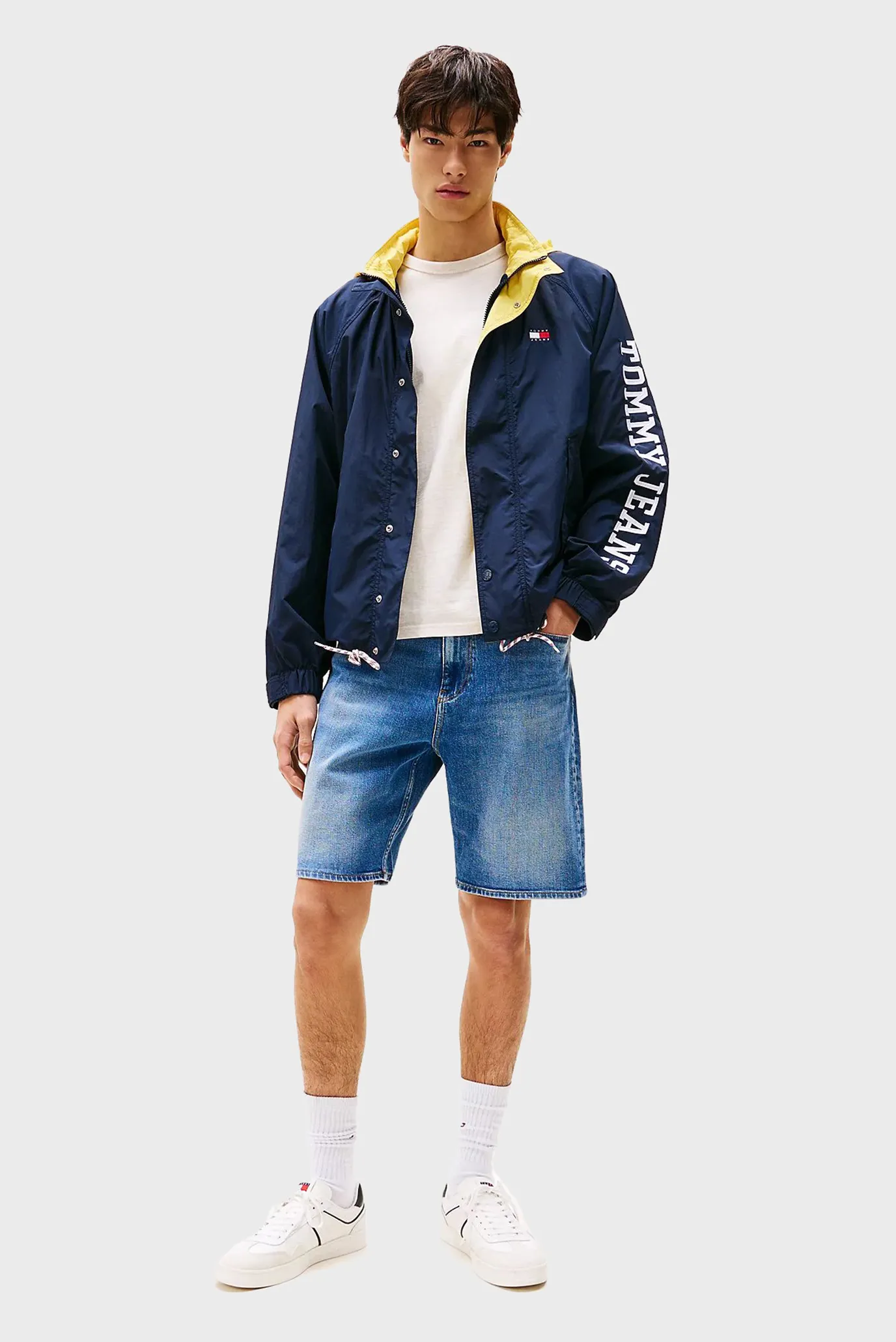 Мужские синие джинсовые шорты ISAAC RLXD BI0134 2