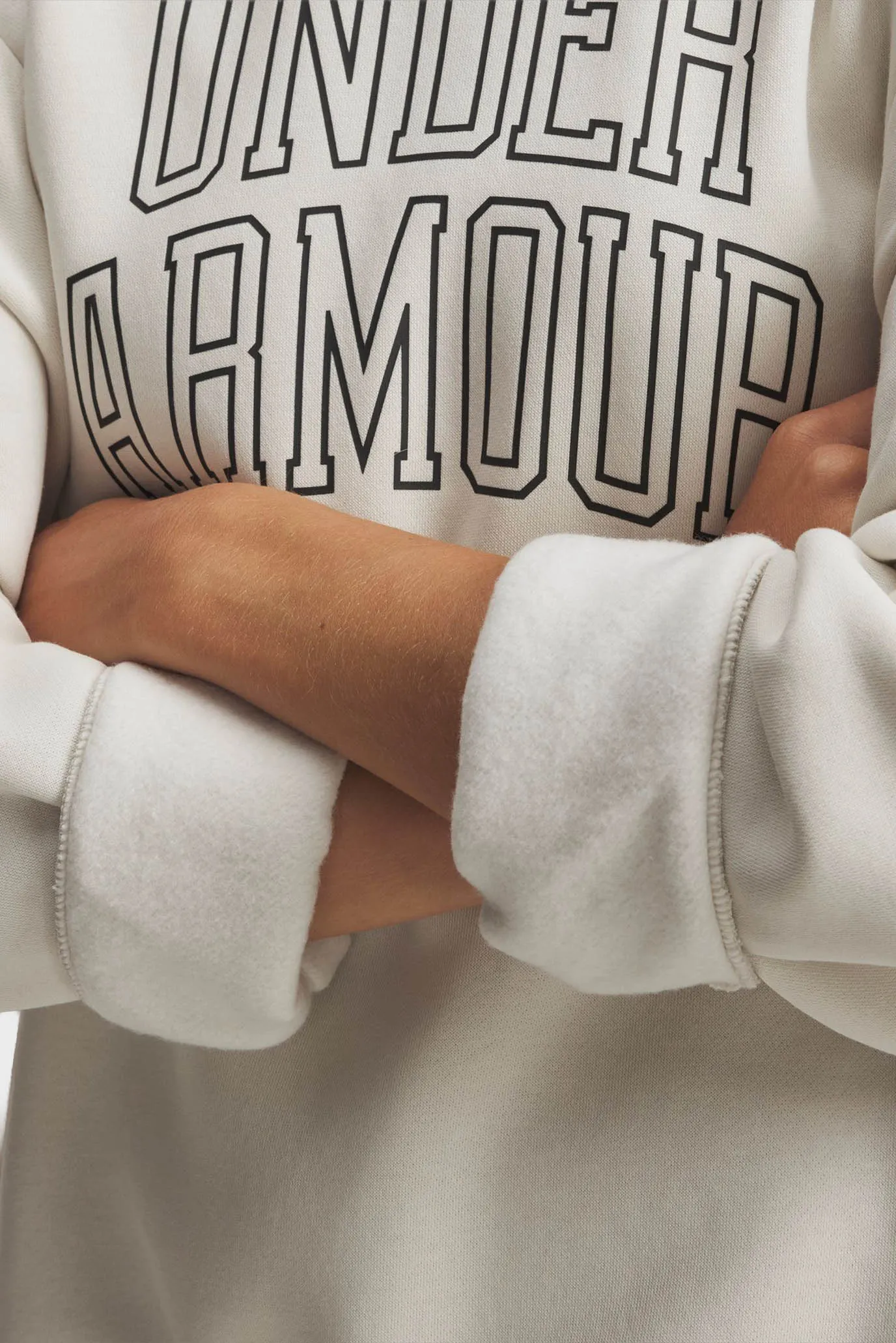 Жіночий білий світшот Rival Flc OS Varsity Crew 4