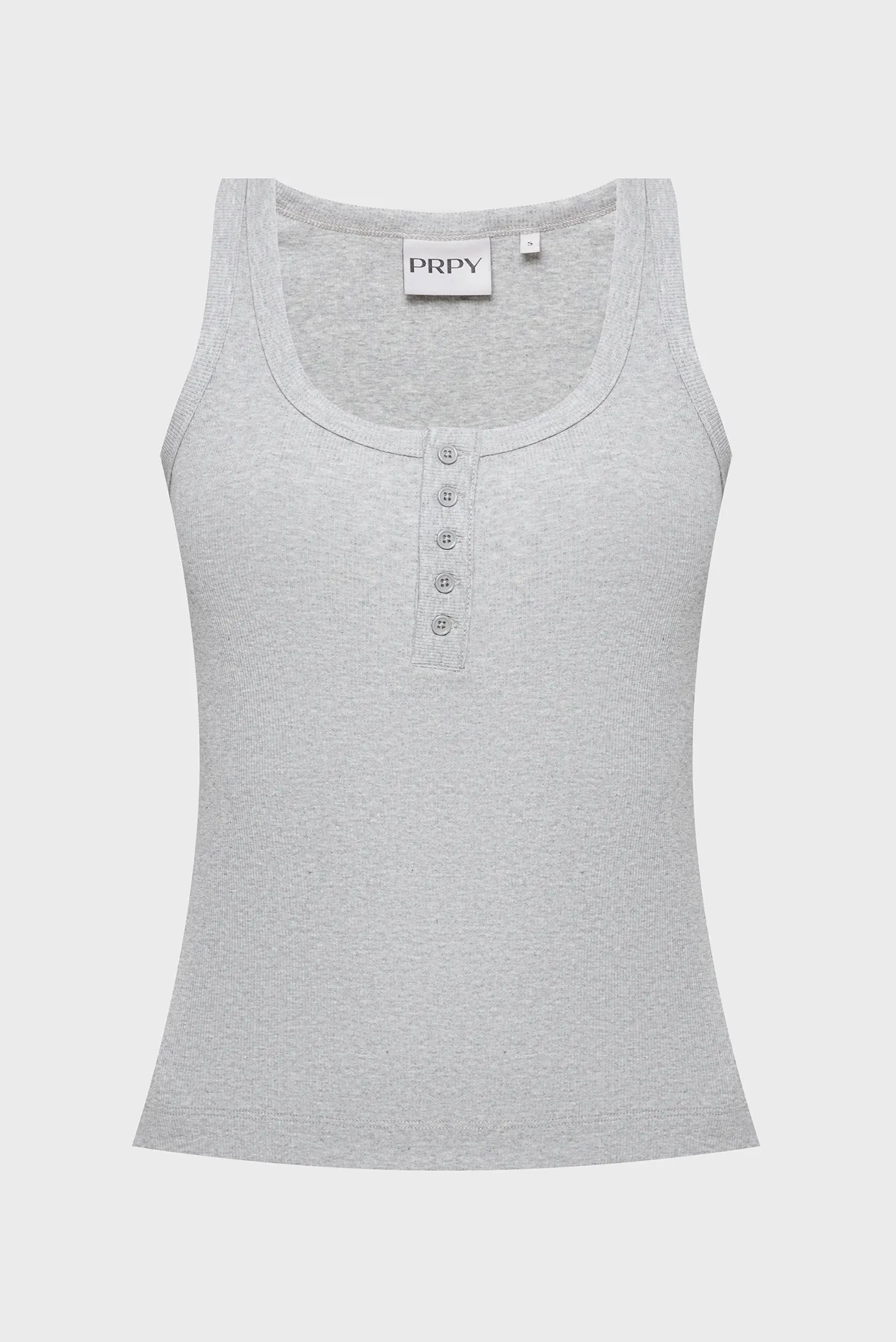 Женская светло-серая майка 7