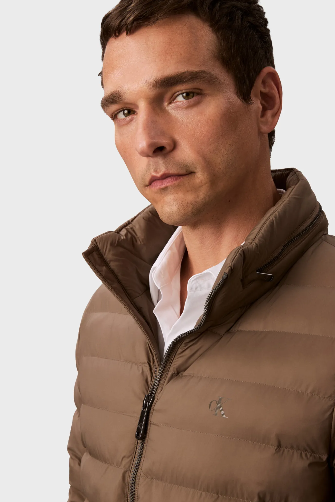 Мужская коричневая куртка LS NYLON LT 5