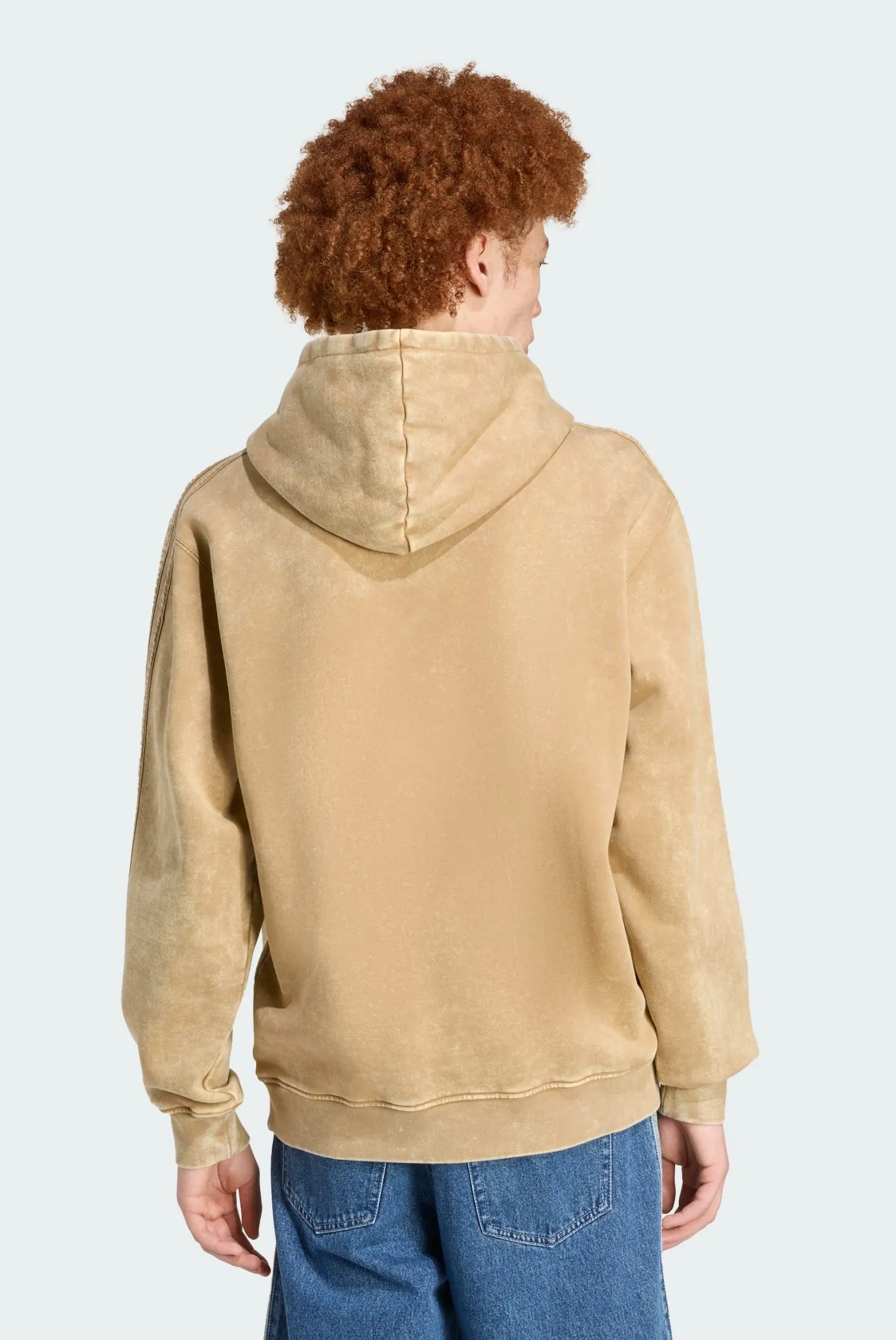 Чоловіче бежеве худі WASHED 3