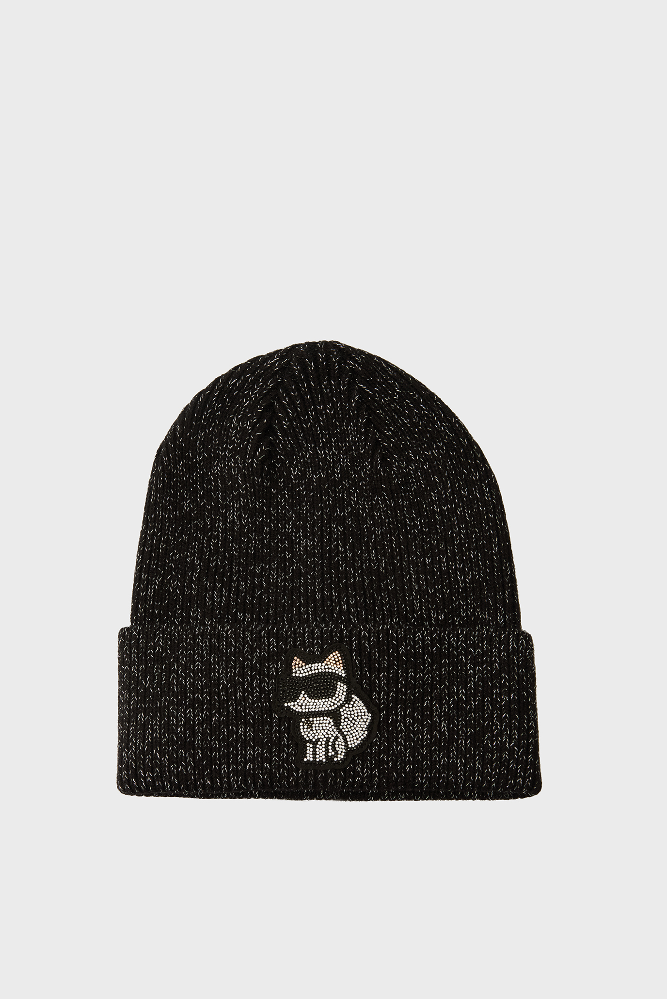 Женская черная шерстяная шапка K IKONIK 2.0 CHOUP LUR BEANIE 1