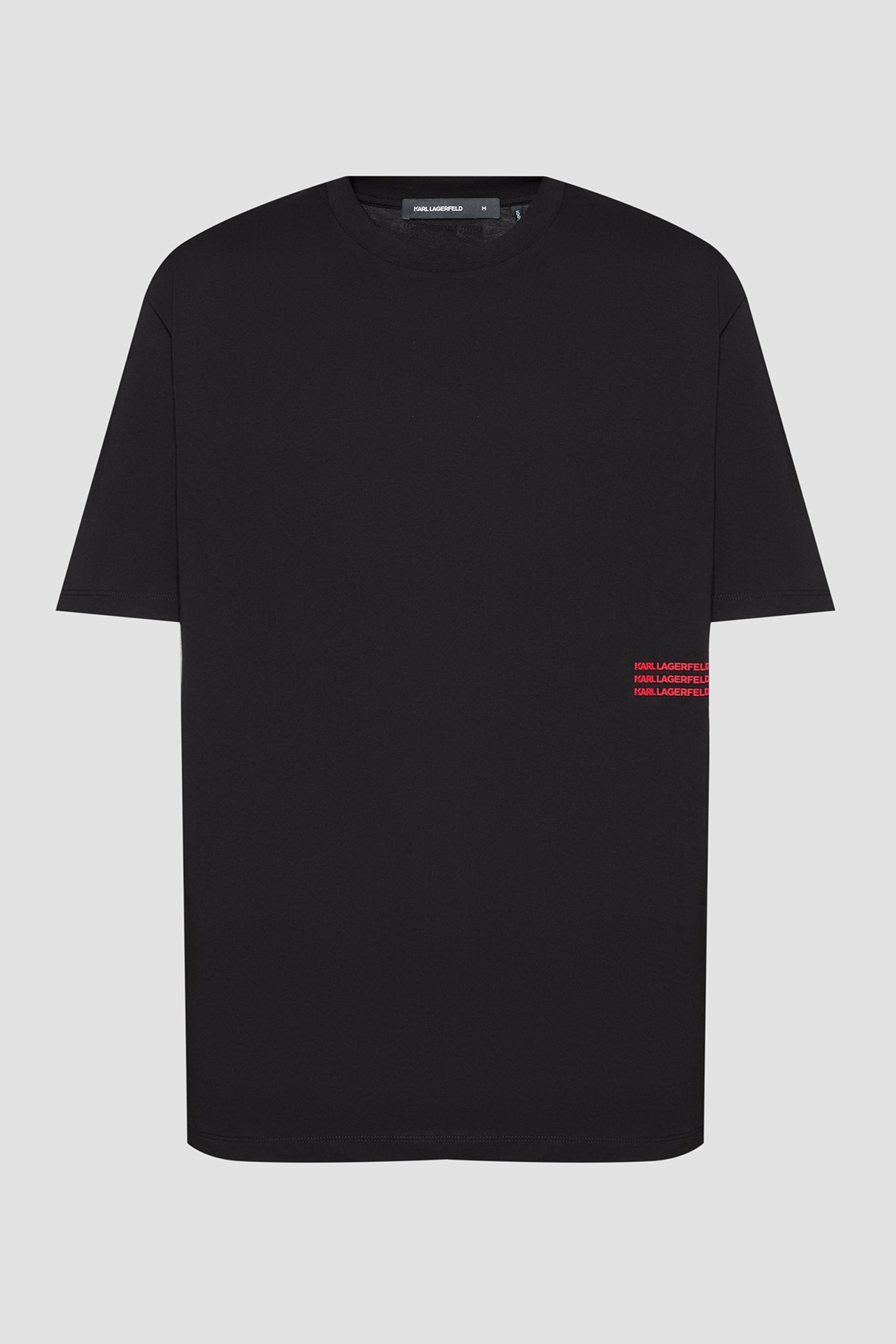 Мужская черная футболка Черный XXL Karl Lagerfeld 553225.755151;990 Мужская черная футболка Черный XXL Karl Lagerfeld 553225.755151;990