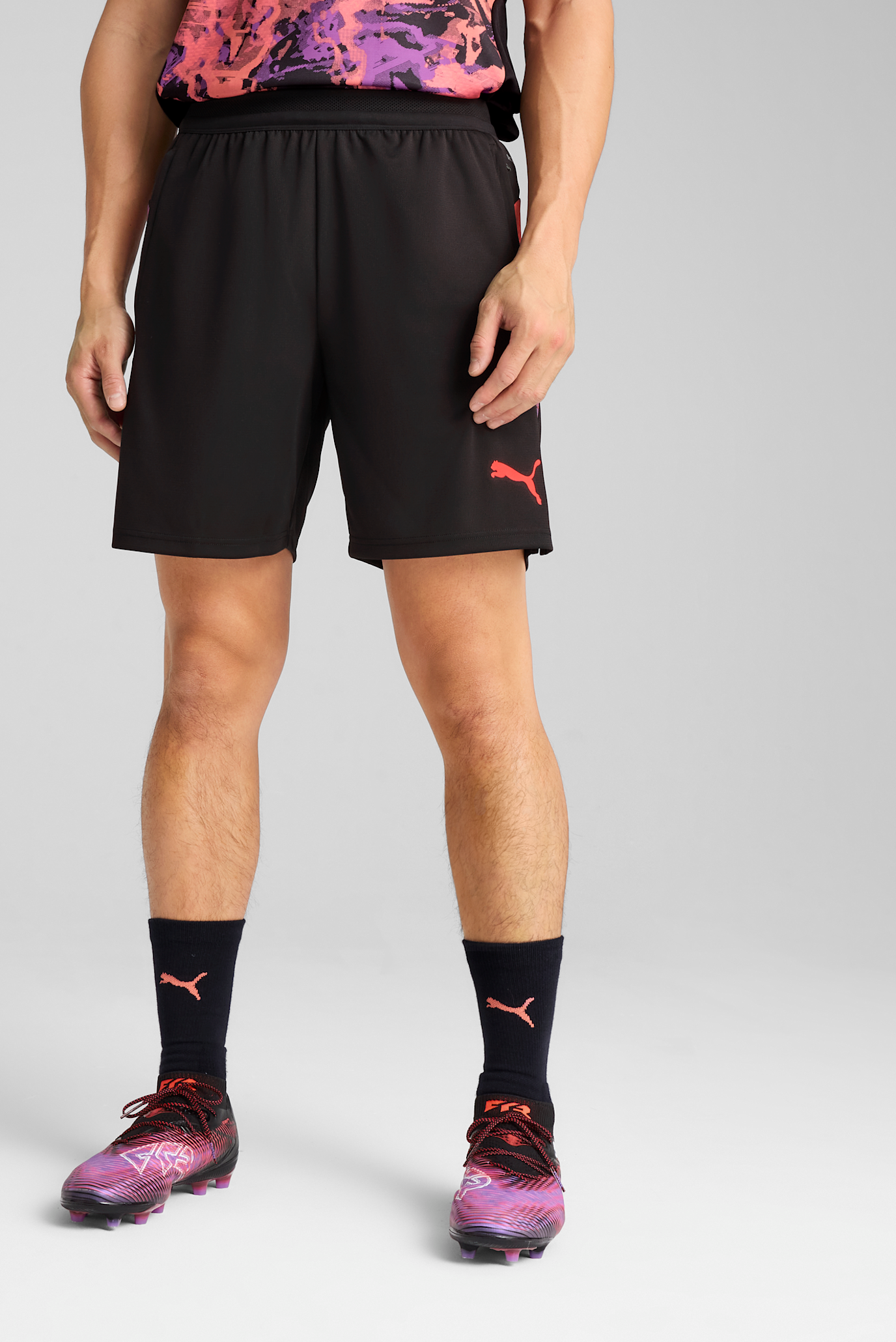 Мужские черные шорты individualCUP Football Shorts Men 1