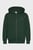 Мужское зеленое худи REG TONAL SHIELD FULL ZIP