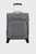 Серый чемодан 55 см SUMMERFUNK TITANIUM GREY