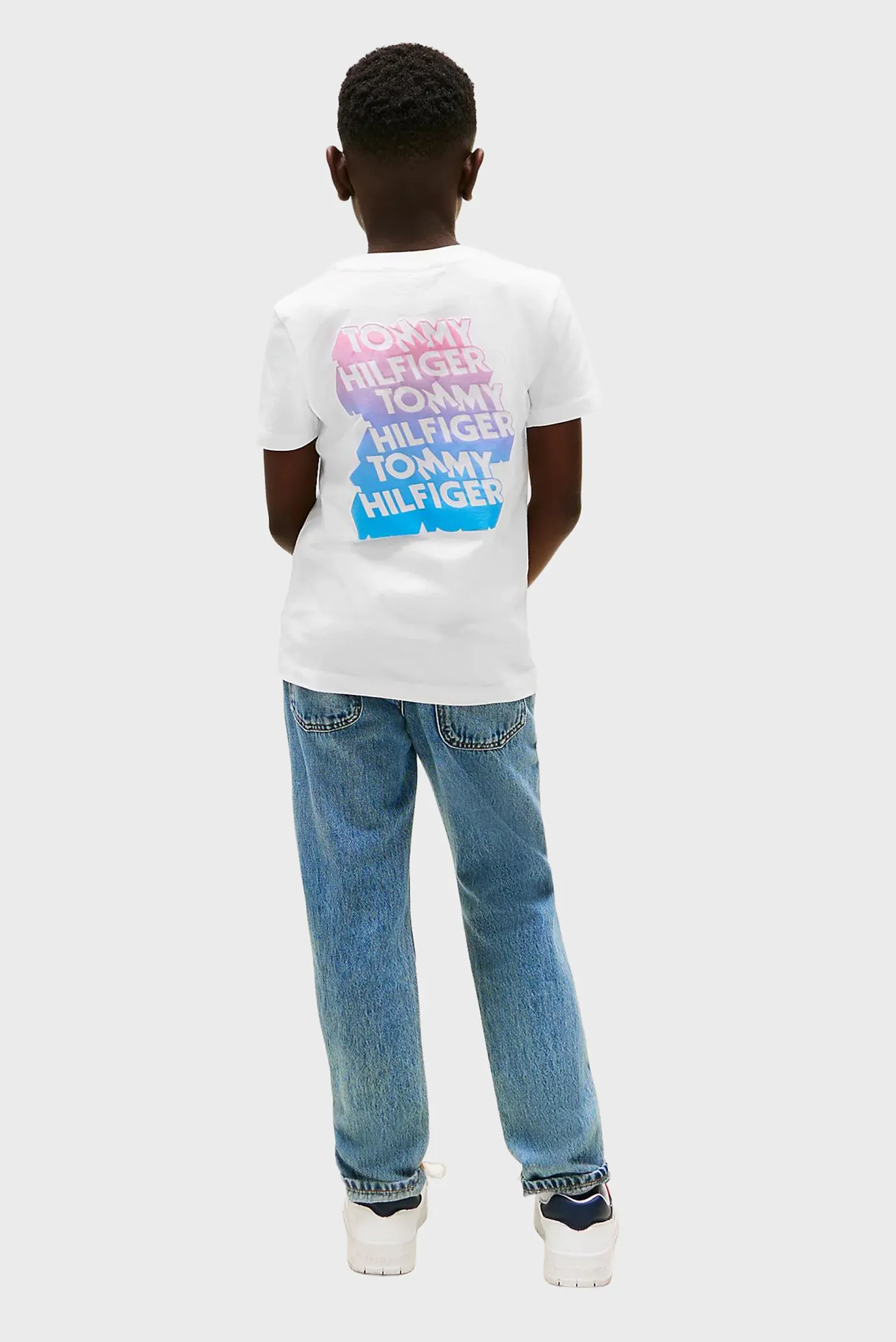 Дитяча біла футболка GRAFITTI RAISED 1