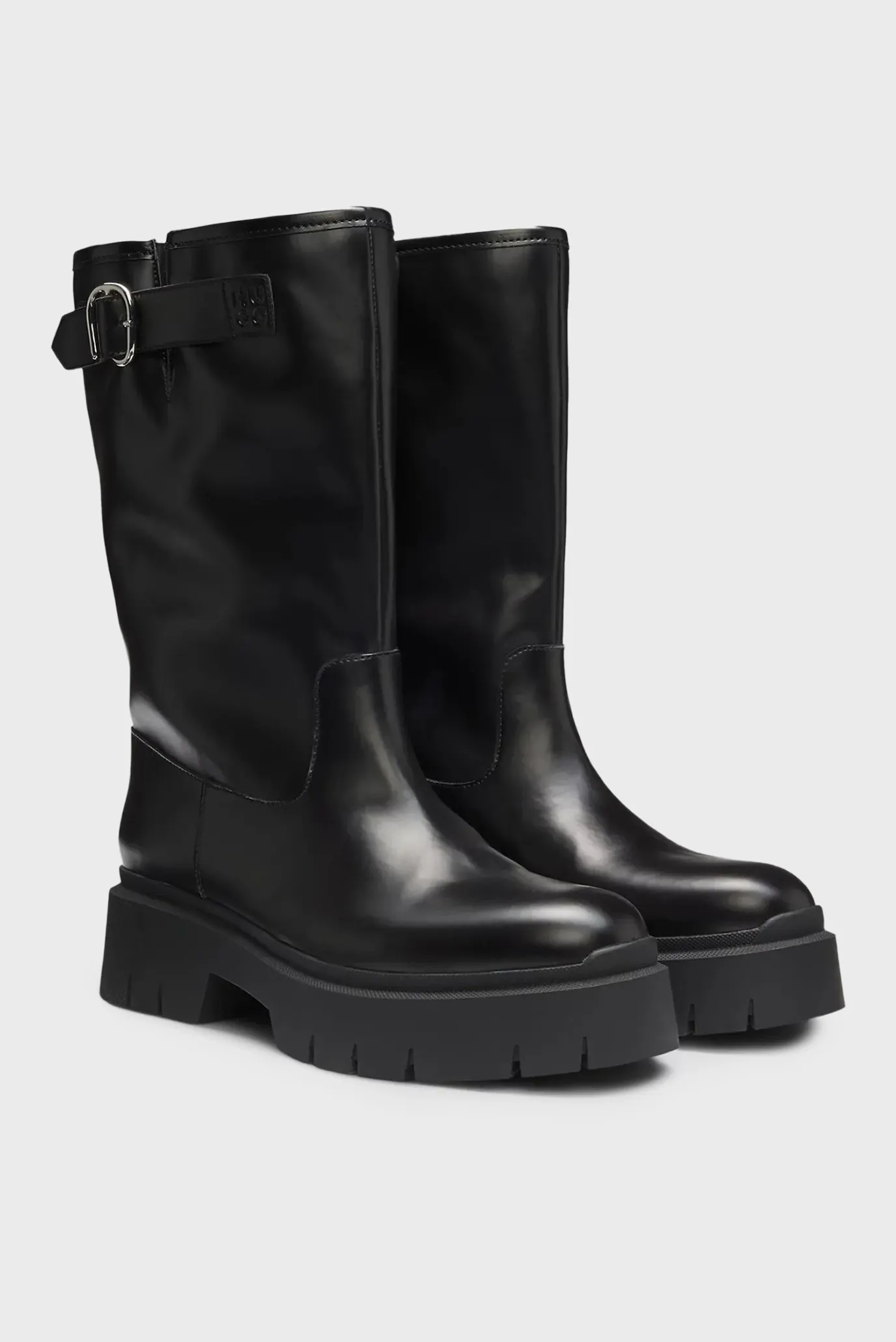 Женские черные сапоги 2